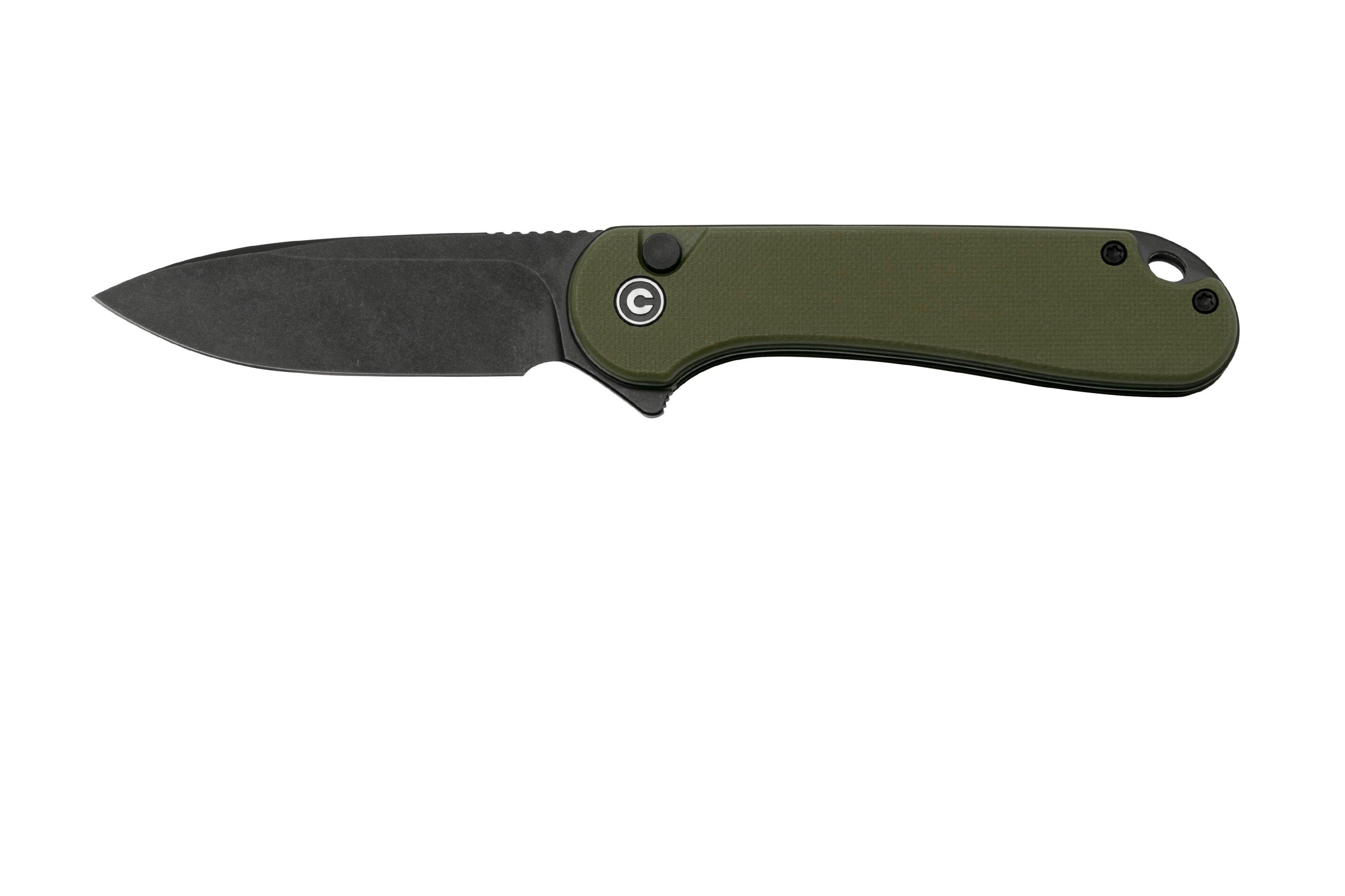 Civivi Elementum II Button Lock, C18062P-3 OD Green G10, Nitro-V ...