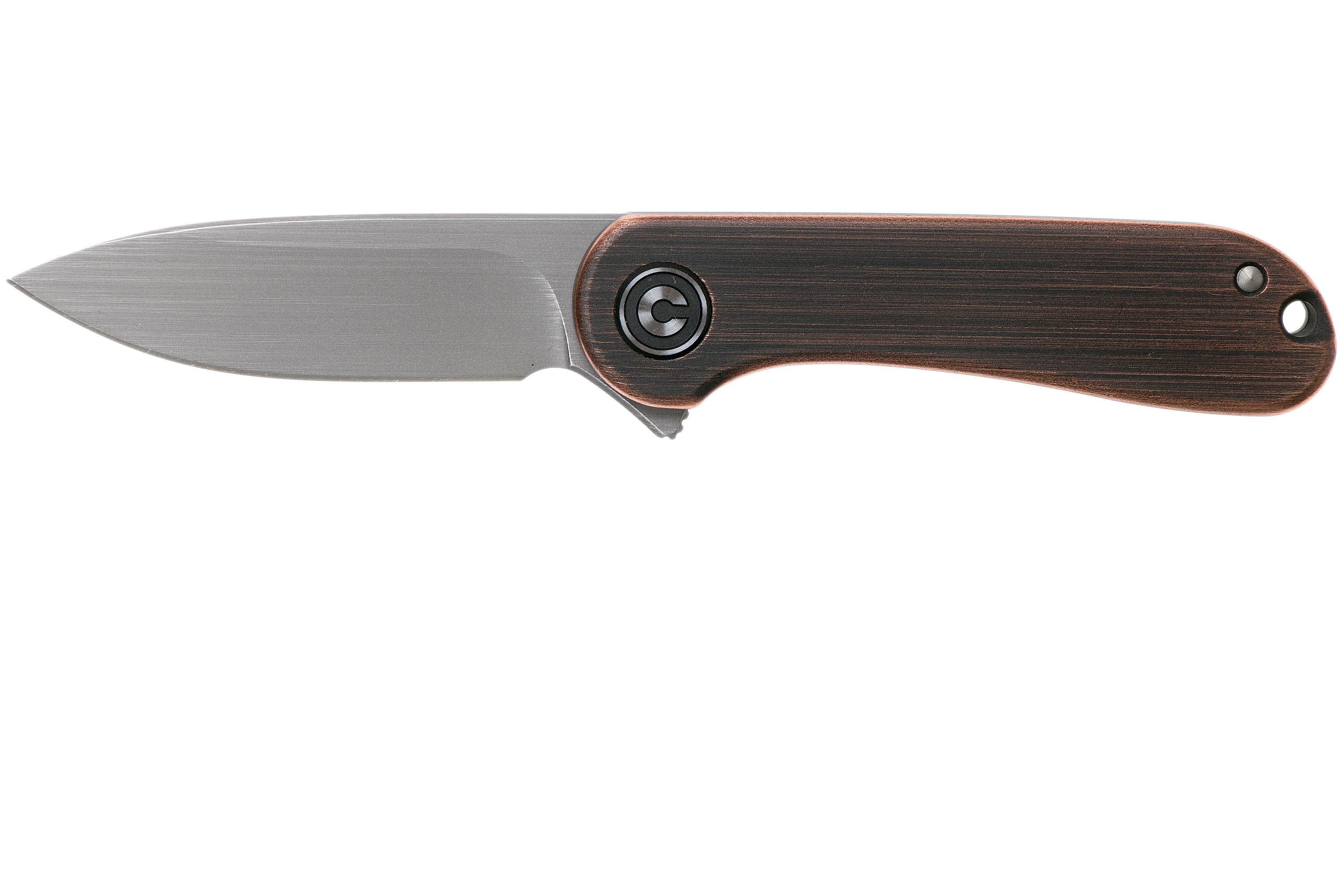 Civivi Mini Elementum C18062Q-2 Copper keychain pocket knife ...