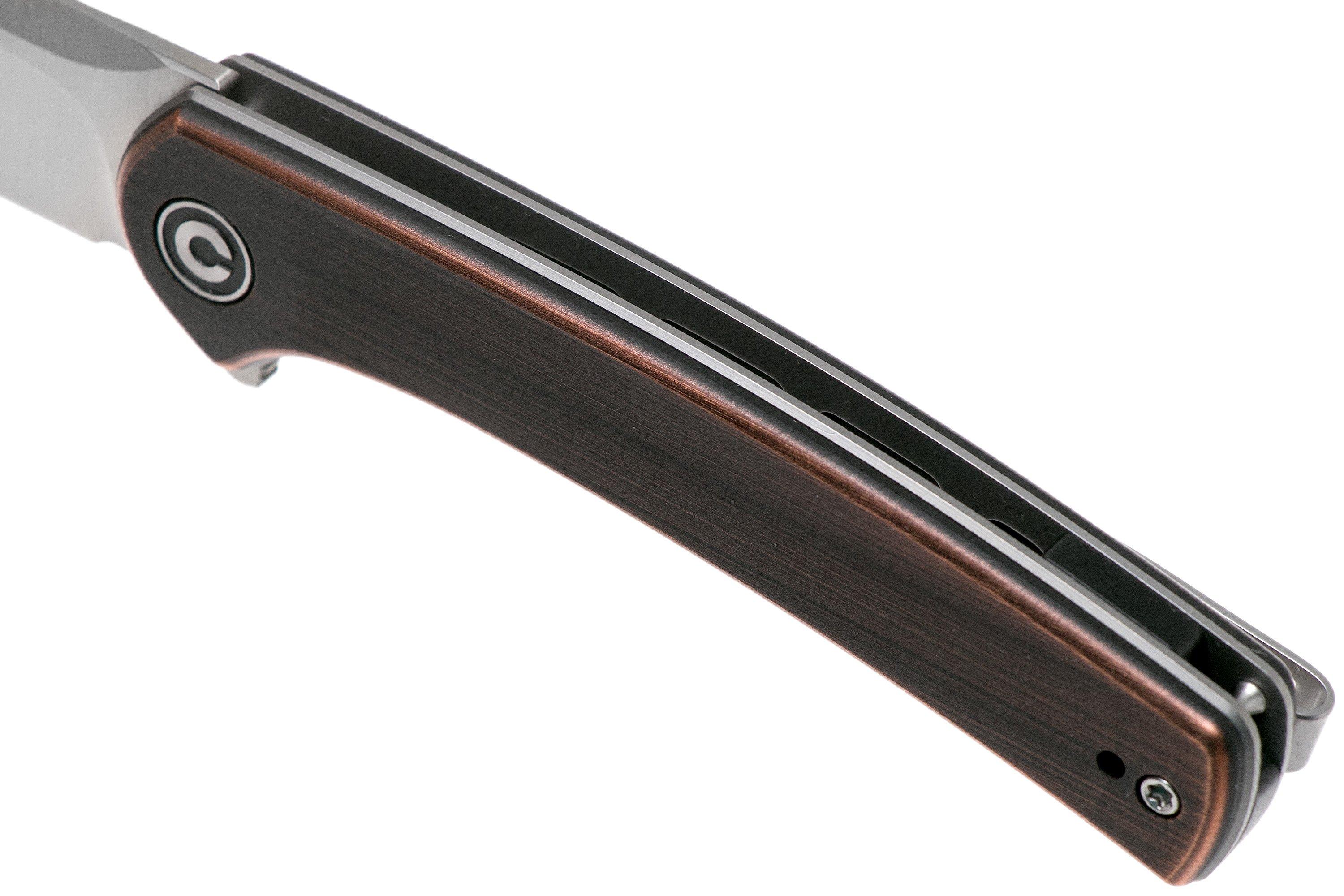 Civivi Mini Asticus C19026B-1 Copper pocket knife | Advantageously ...