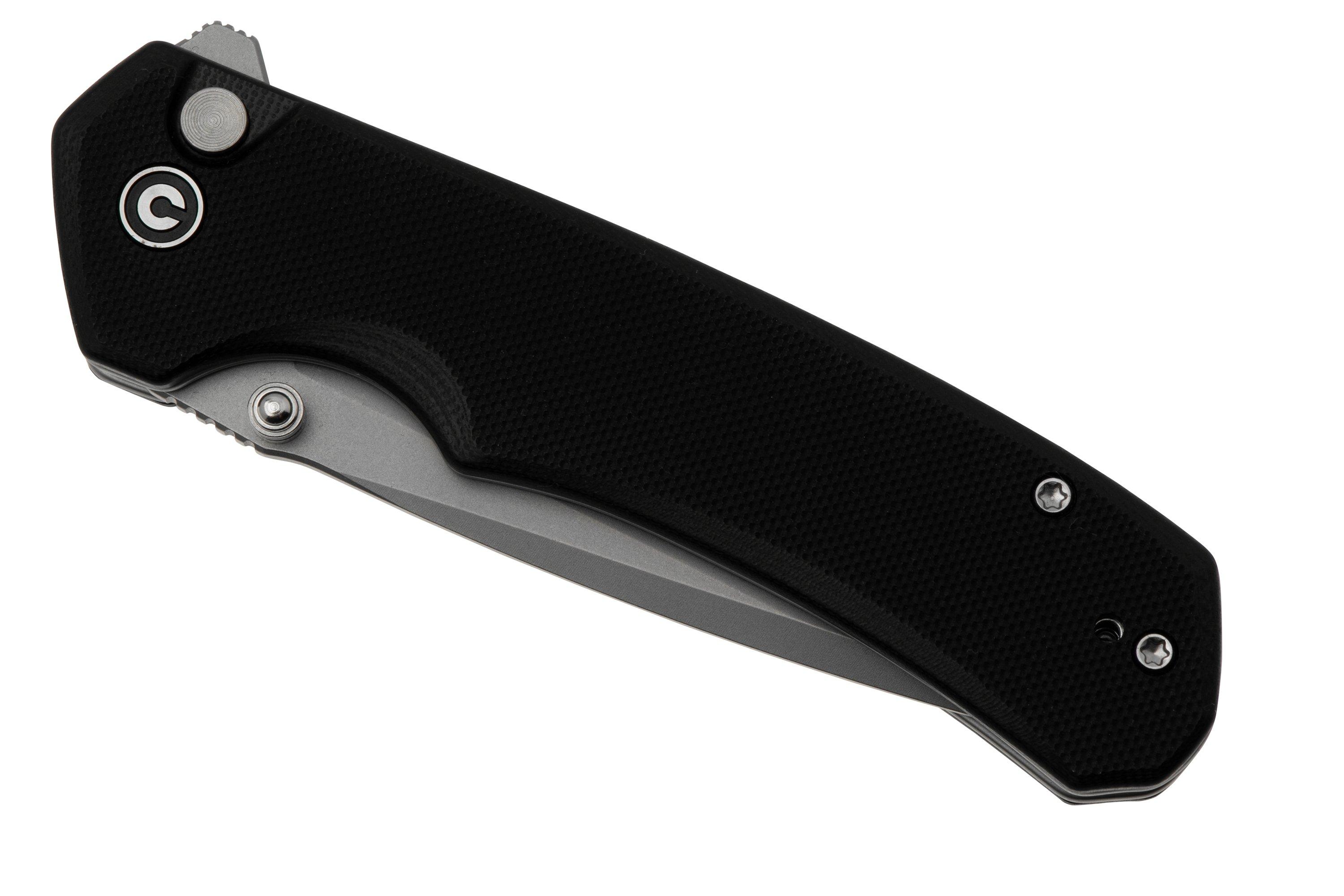 CIVIVI Button Lock Brazen EDC Knife G10 Handle 14C28N