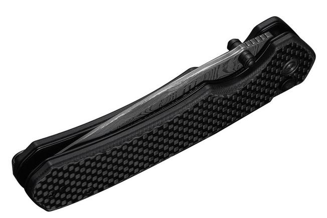 Bild für Civivi Brazen Button Lock C19059C-DS1 Damascus, G10 Carbonfiber Overlay, Taschenmesser