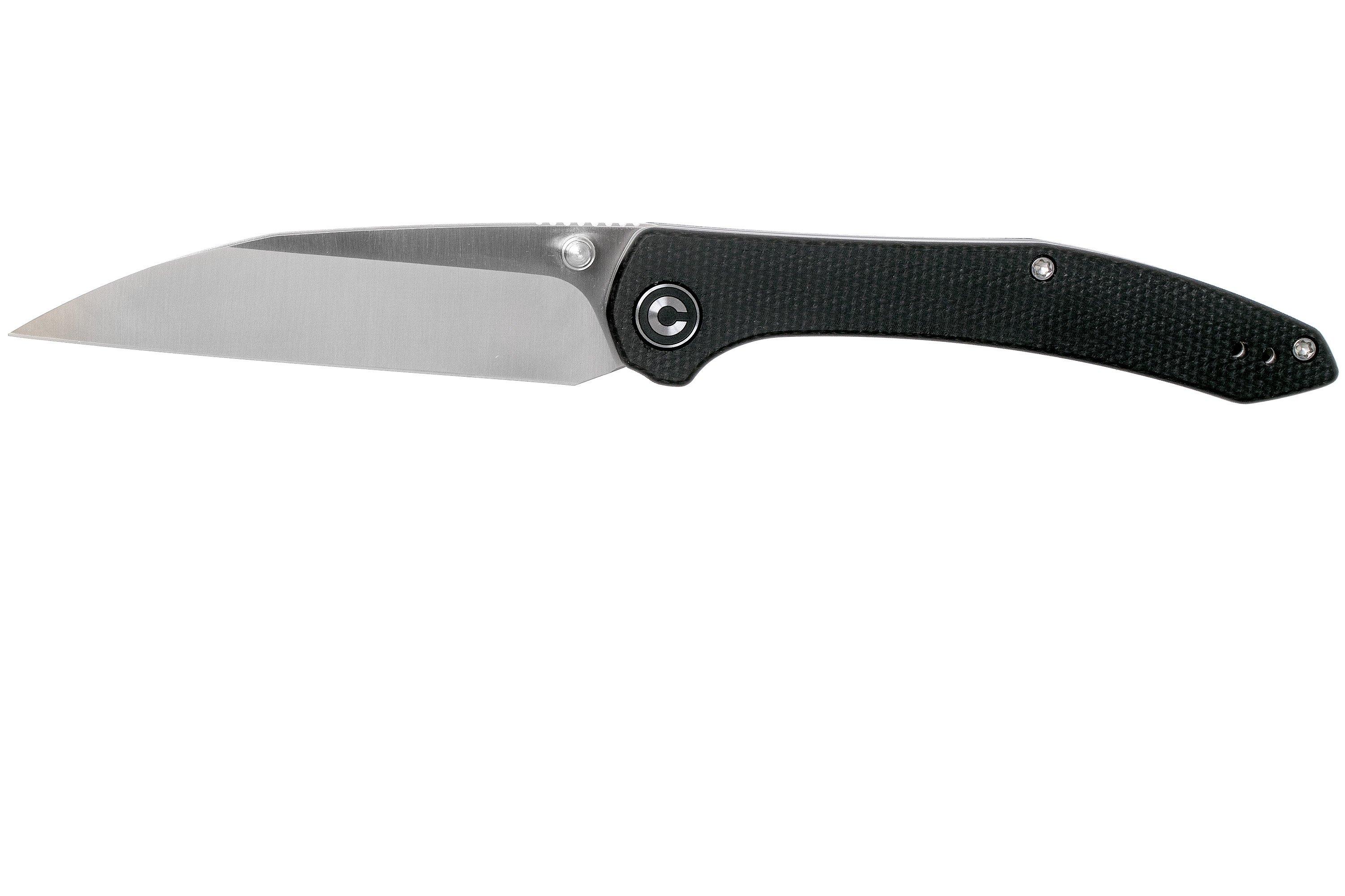 Civivi Hadros C20004-1 Black Micarta pocket knife, Dylan Mallery design ...