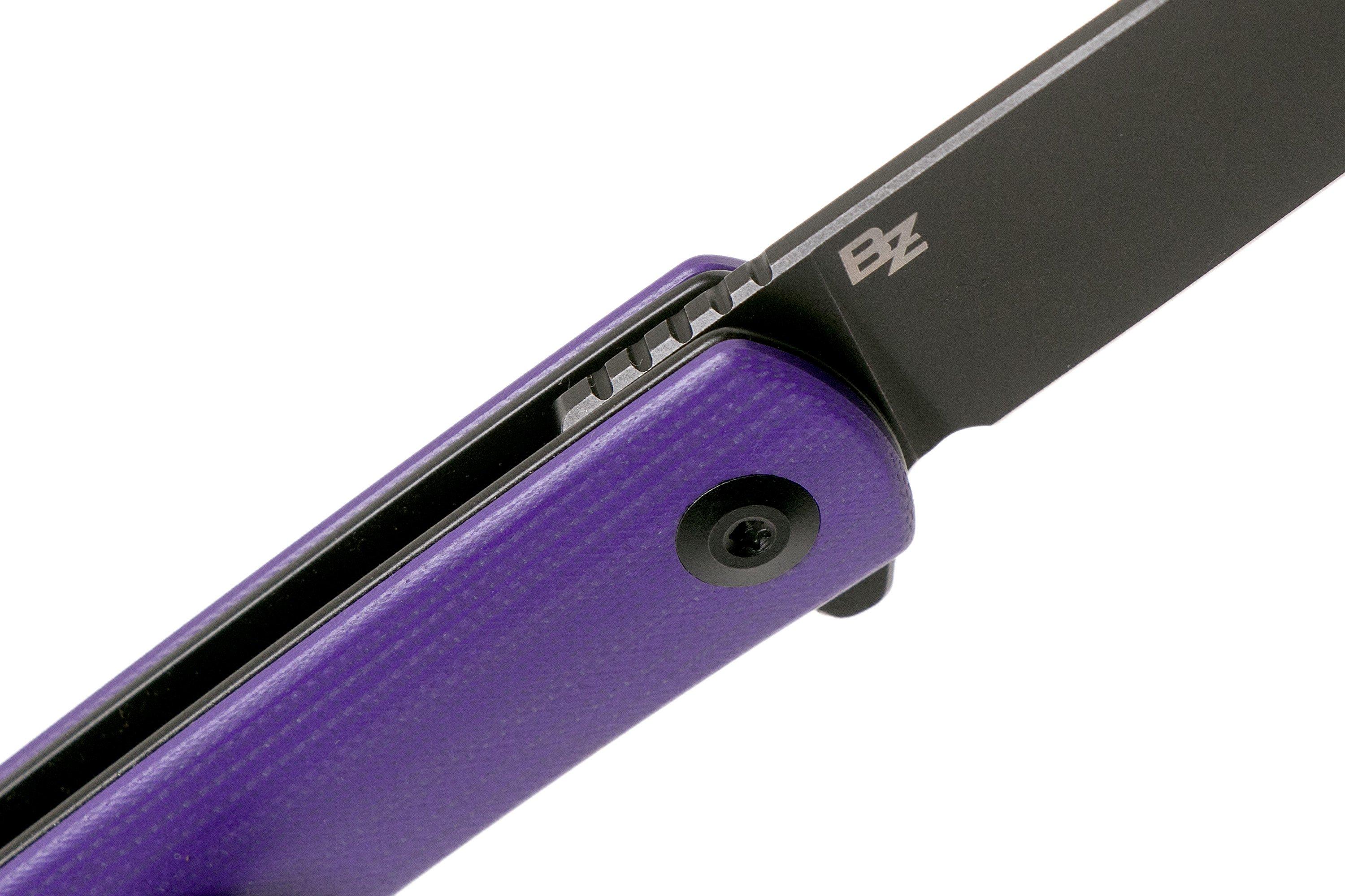 Civivi Bo C20009B-5 Purple G10, Black Stonewashed pocket