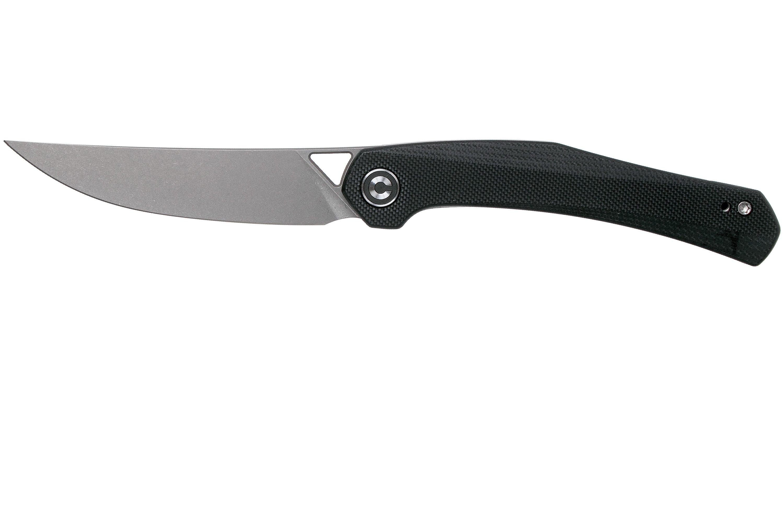 Civivi Lazar C20013-1 Black G10 pocket knife, Elijah Isham design ...