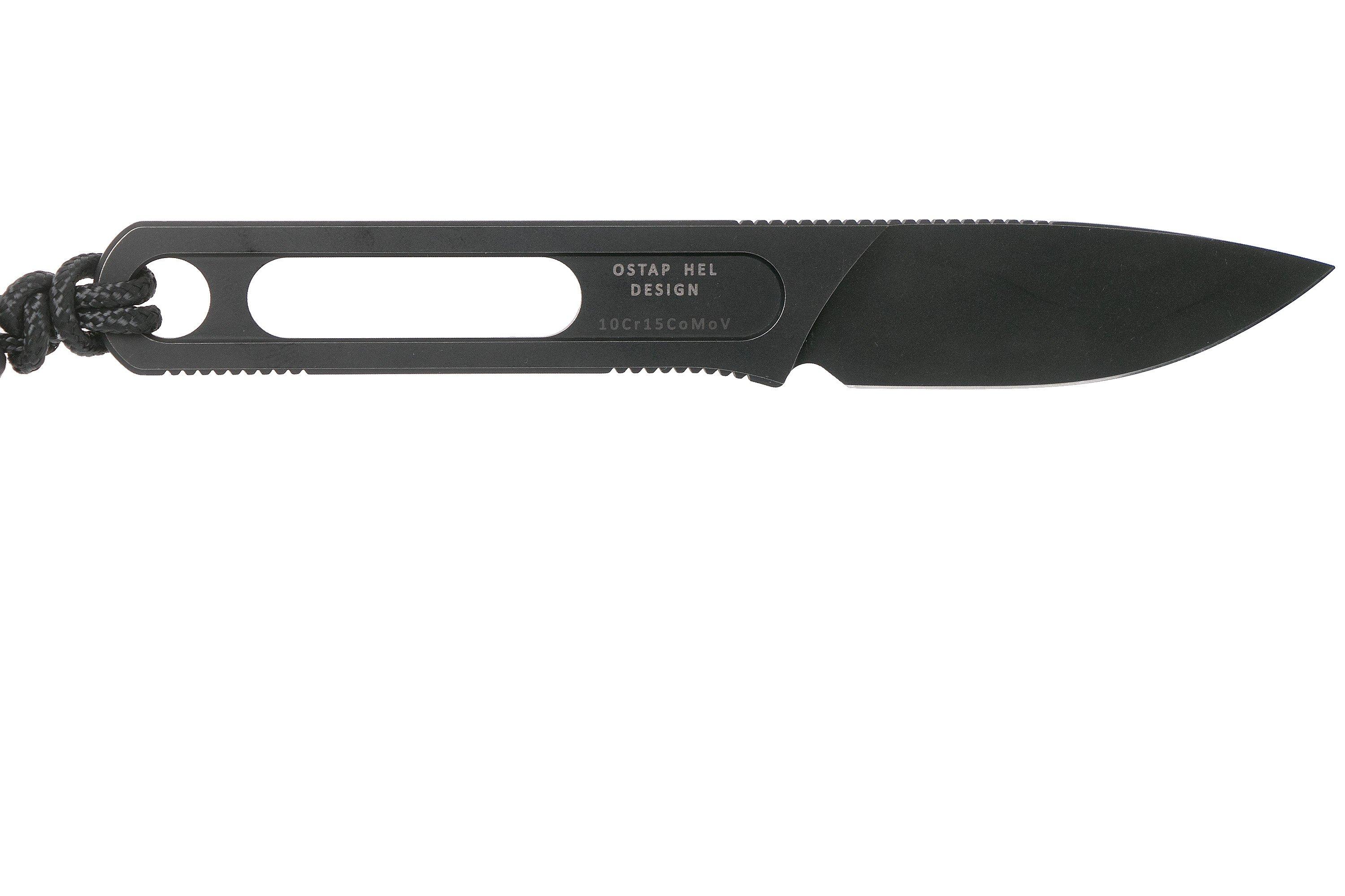 Civivi Minimis C20026-1 Blackwashed neck knife, Ostap Hel design ...