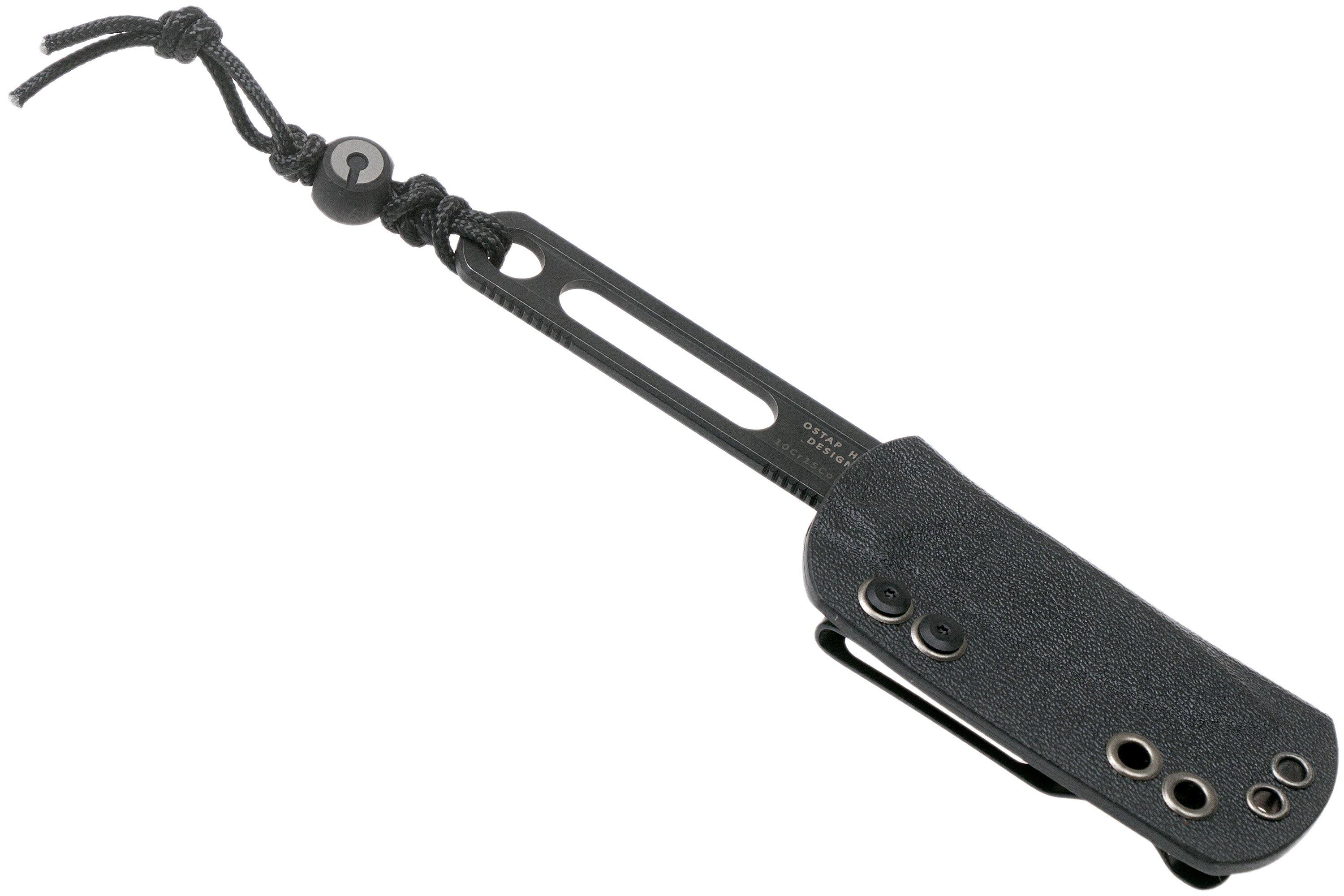 Civivi Minimis C20026-1 Blackwashed neck knife, Ostap Hel design ...
