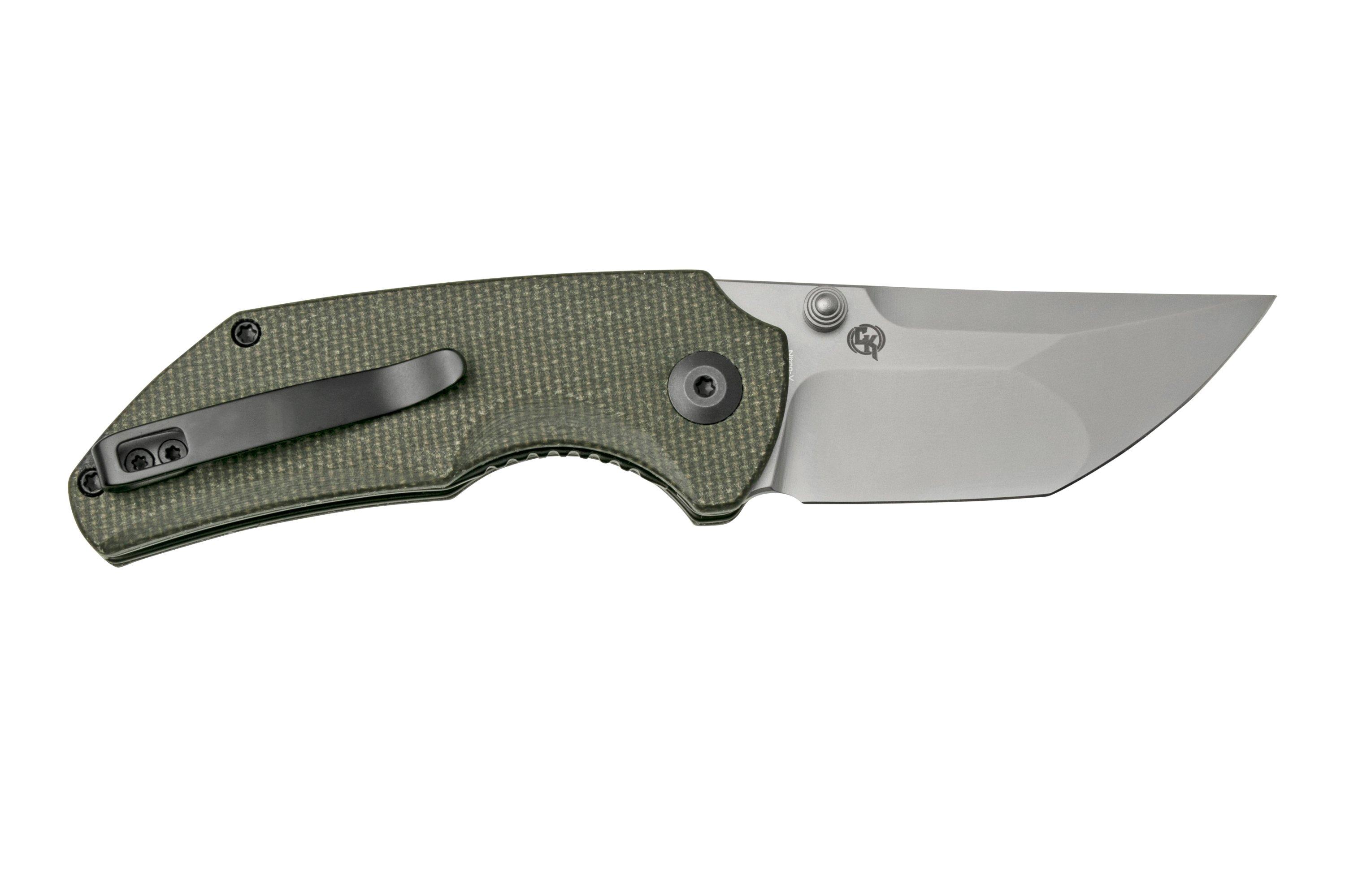 Civivi Thug 2 C20028C-3 Dark Green Micarta, pocket knife ...