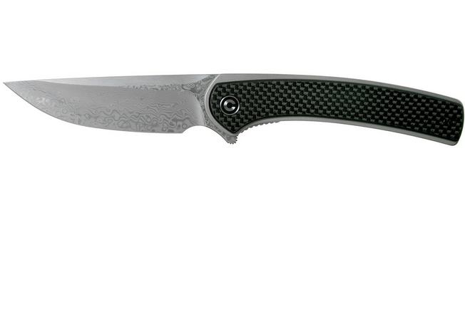 Bild für Civivi Asticus C2002DS-1 Damascus, Carbonfiber & G10 Taschenmesser