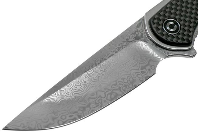 Bild für Civivi Asticus C2002DS-1 Damascus, Carbonfiber & G10 Taschenmesser