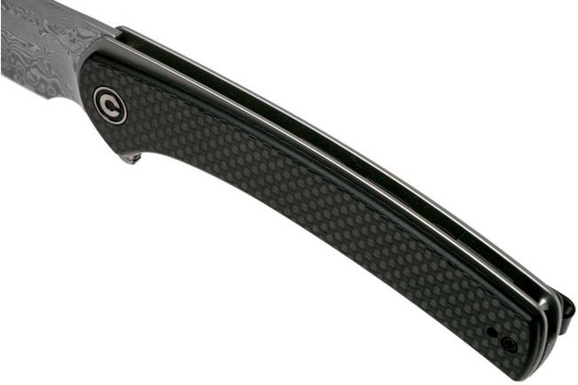 Bild für Civivi Asticus C2002DS-1 Damascus, Carbonfiber & G10 Taschenmesser