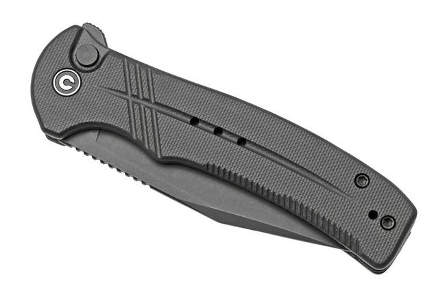  CIVIVI Cogent Button Lock Flipper Pocket Knife