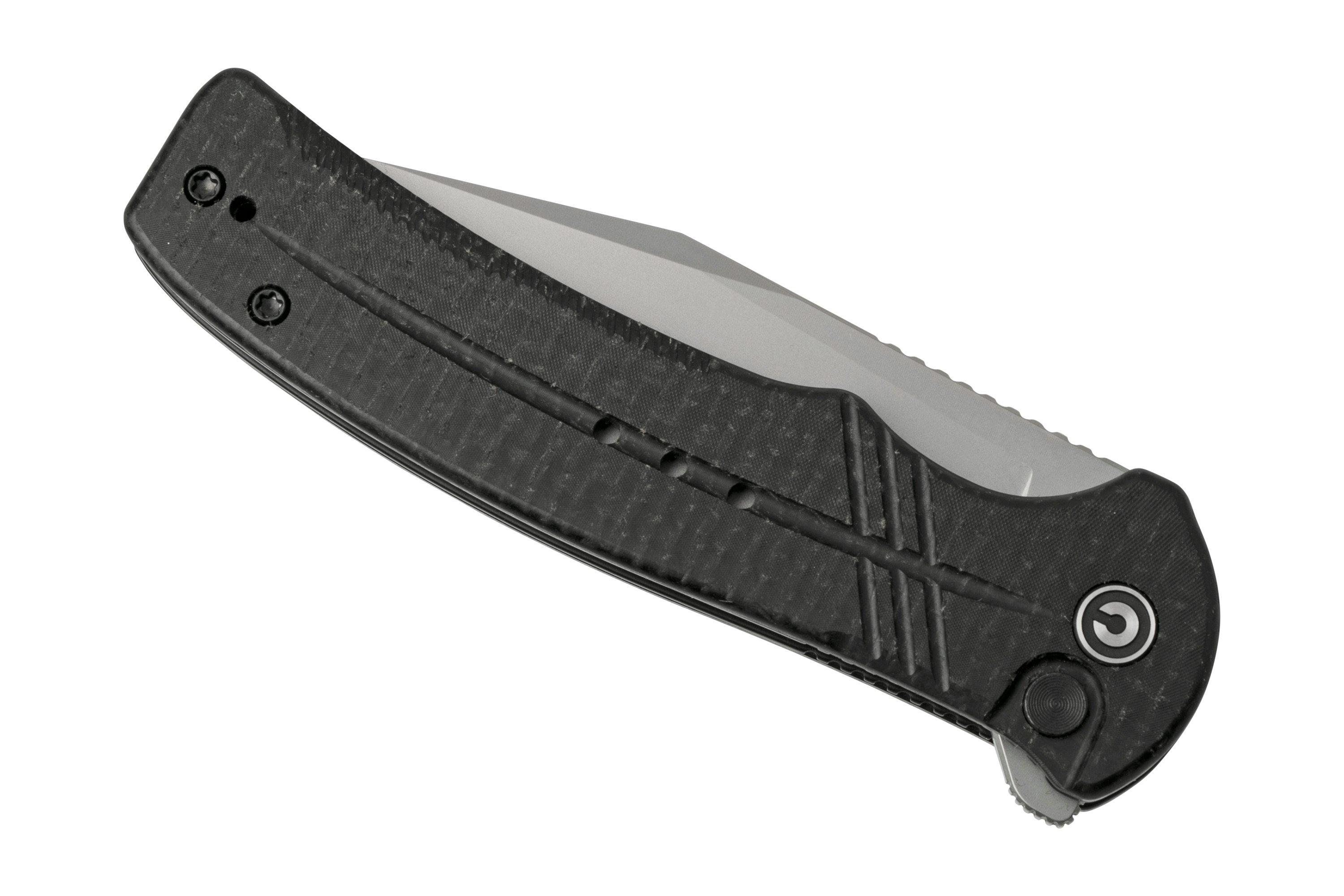 Civivi Cogent C20038D-7 Black Micarta Coarse, pocket knife ...