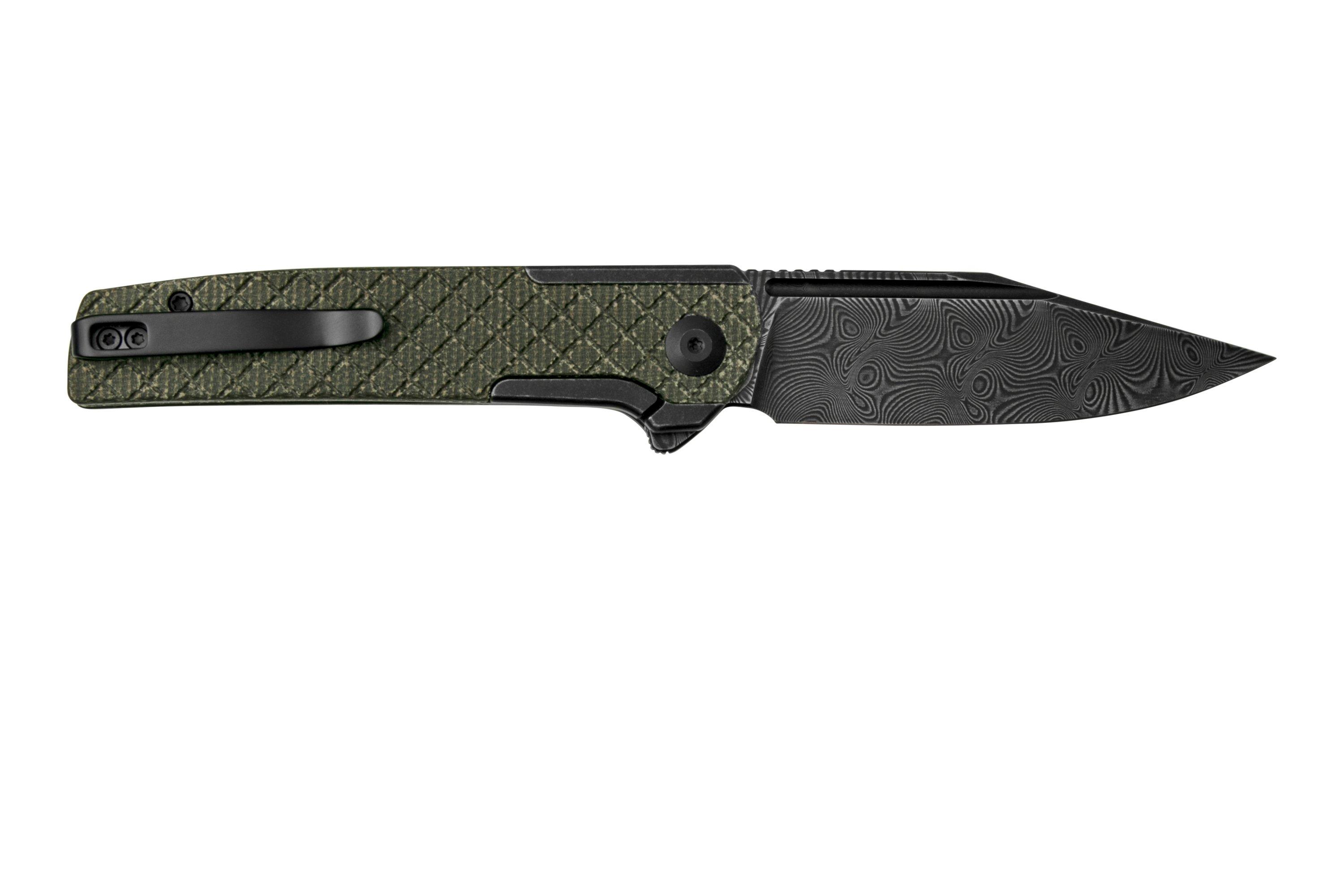Poignard Lionsteel M5, lame 11,5 cm acier Sleipner satiné - manche