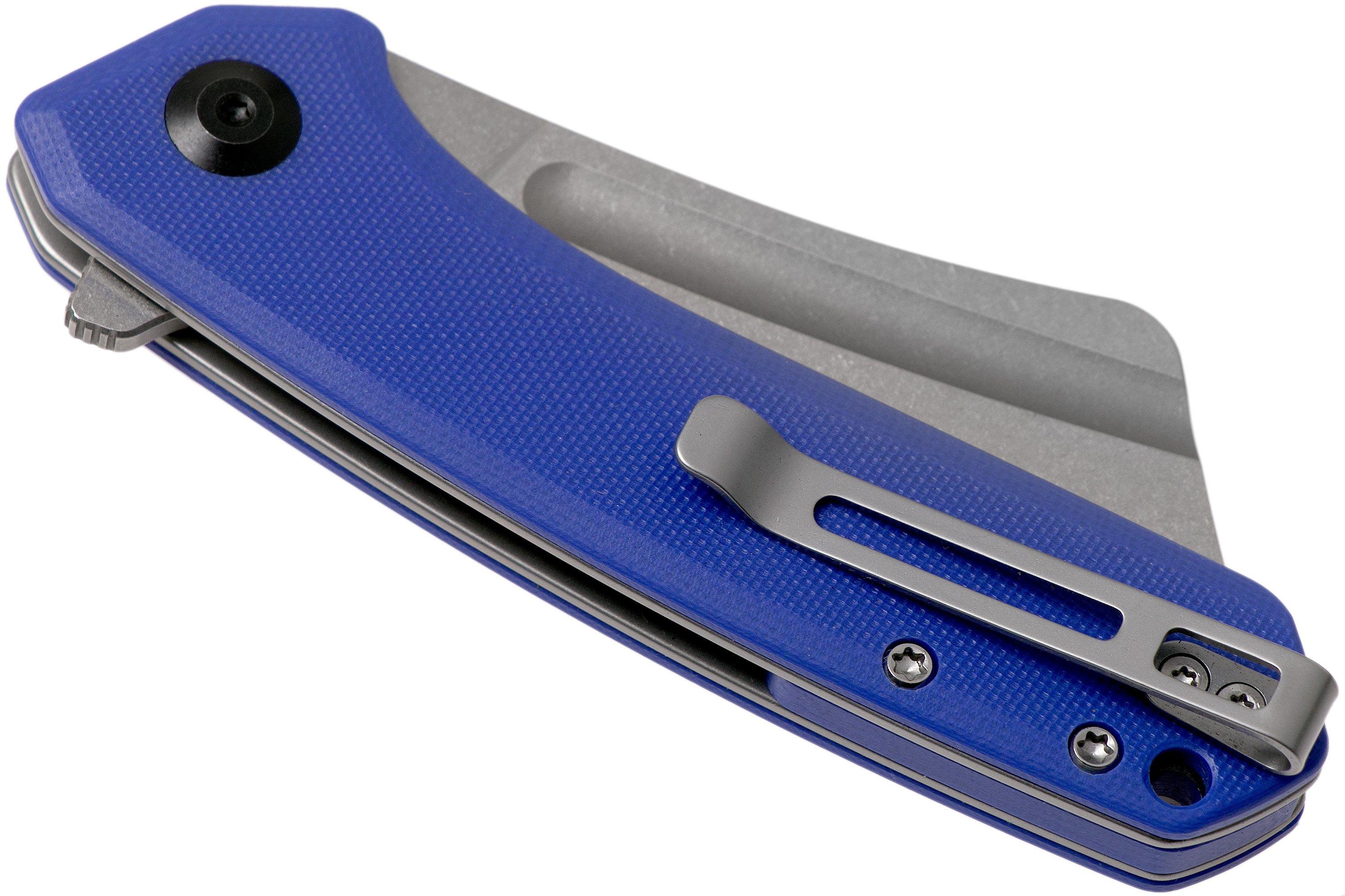 Civivi Mini Bullmastiff C2004B Blue G10 pocket knife | Advantageously ...