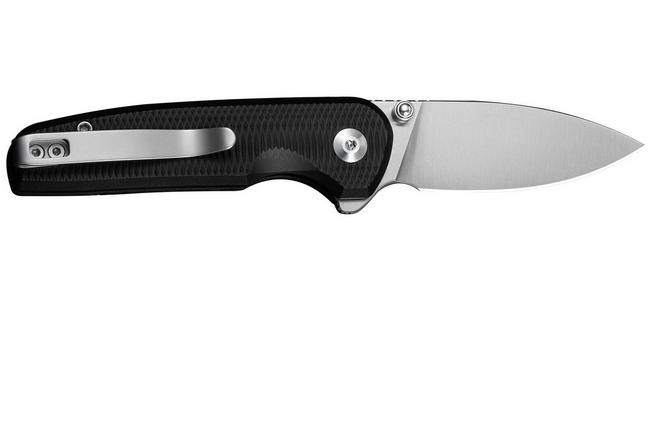 Afbeelding voor Civivi Mini Shakan C20052F-1 Satin Nitro-V, Black Aluminium, zakmes