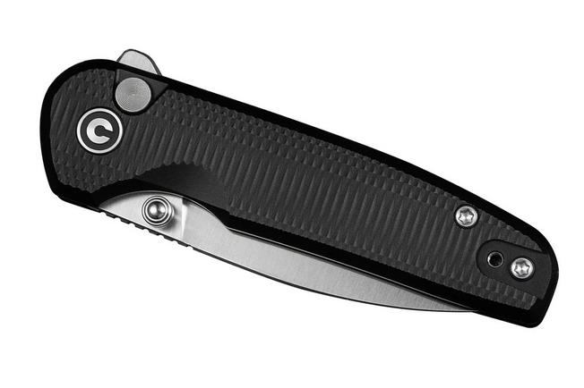 Afbeelding voor Civivi Mini Shakan C20052F-1 Satin Nitro-V, Black Aluminium, zakmes