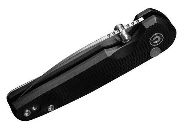 Afbeelding voor Civivi Mini Shakan C20052F-1 Satin Nitro-V, Black Aluminium, zakmes