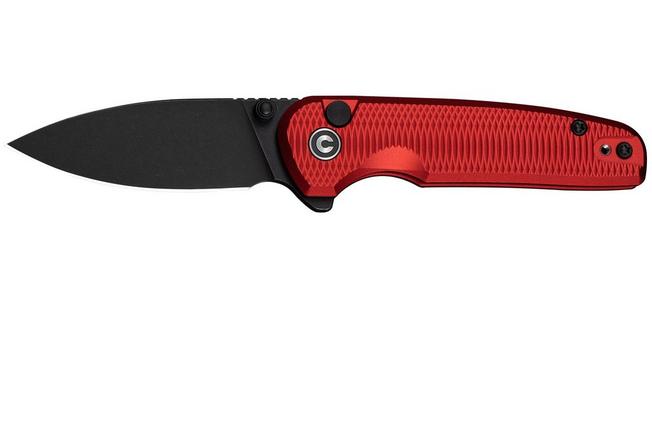 Afbeelding voor Civivi Mini Shakan C20052F-2 Blackwashed Nitro-V, Red Aluminium, zakmes