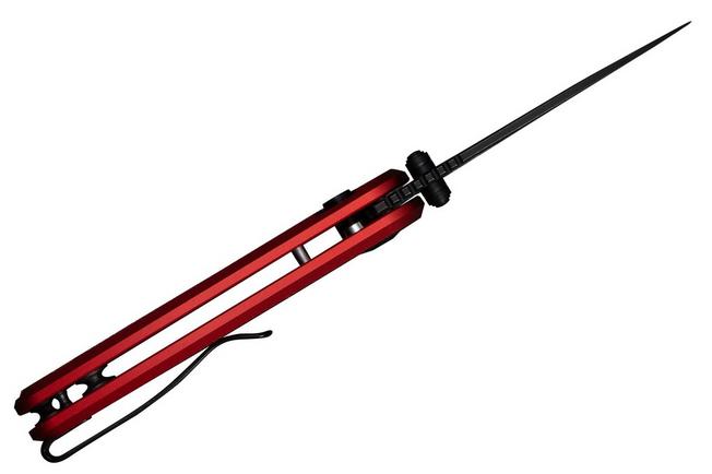 Afbeelding voor Civivi Mini Shakan C20052F-2 Blackwashed Nitro-V, Red Aluminium, zakmes