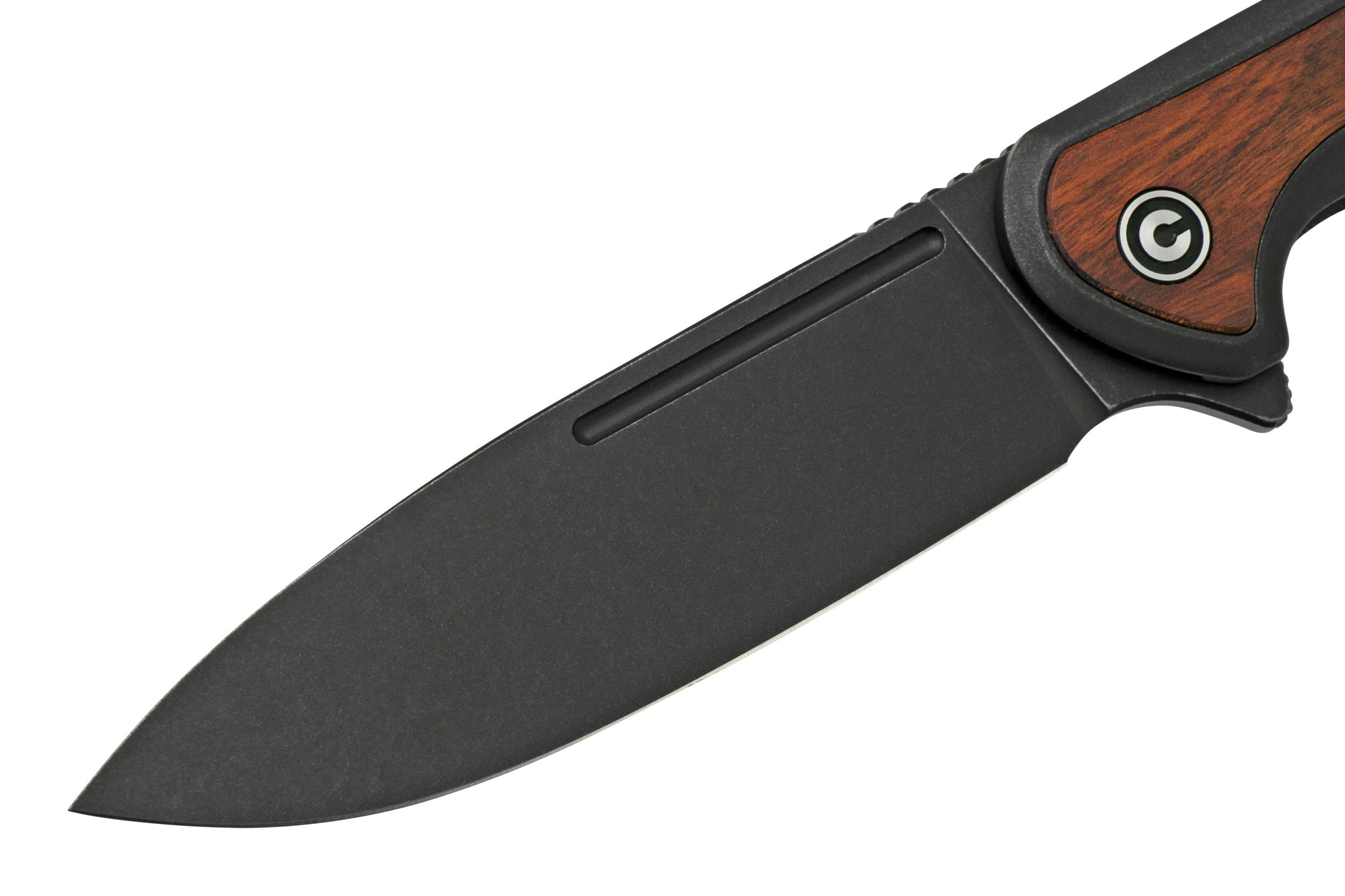 Civivi Voltaic C20060-1 black stainless steel/wood, pocket knife ...