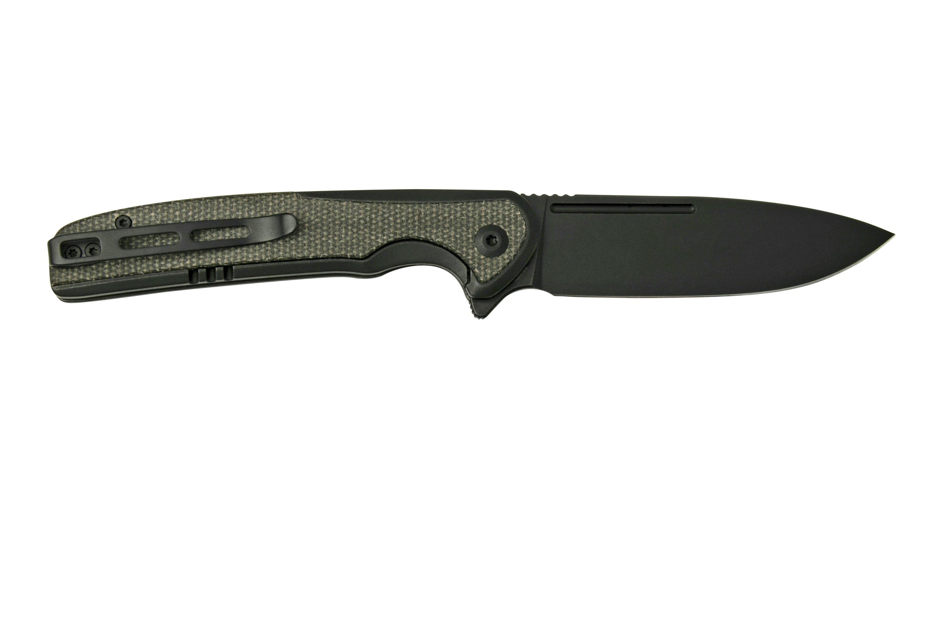 Civivi Voltaic C20060-3 black stainless steel/micarta, pocket knife ...