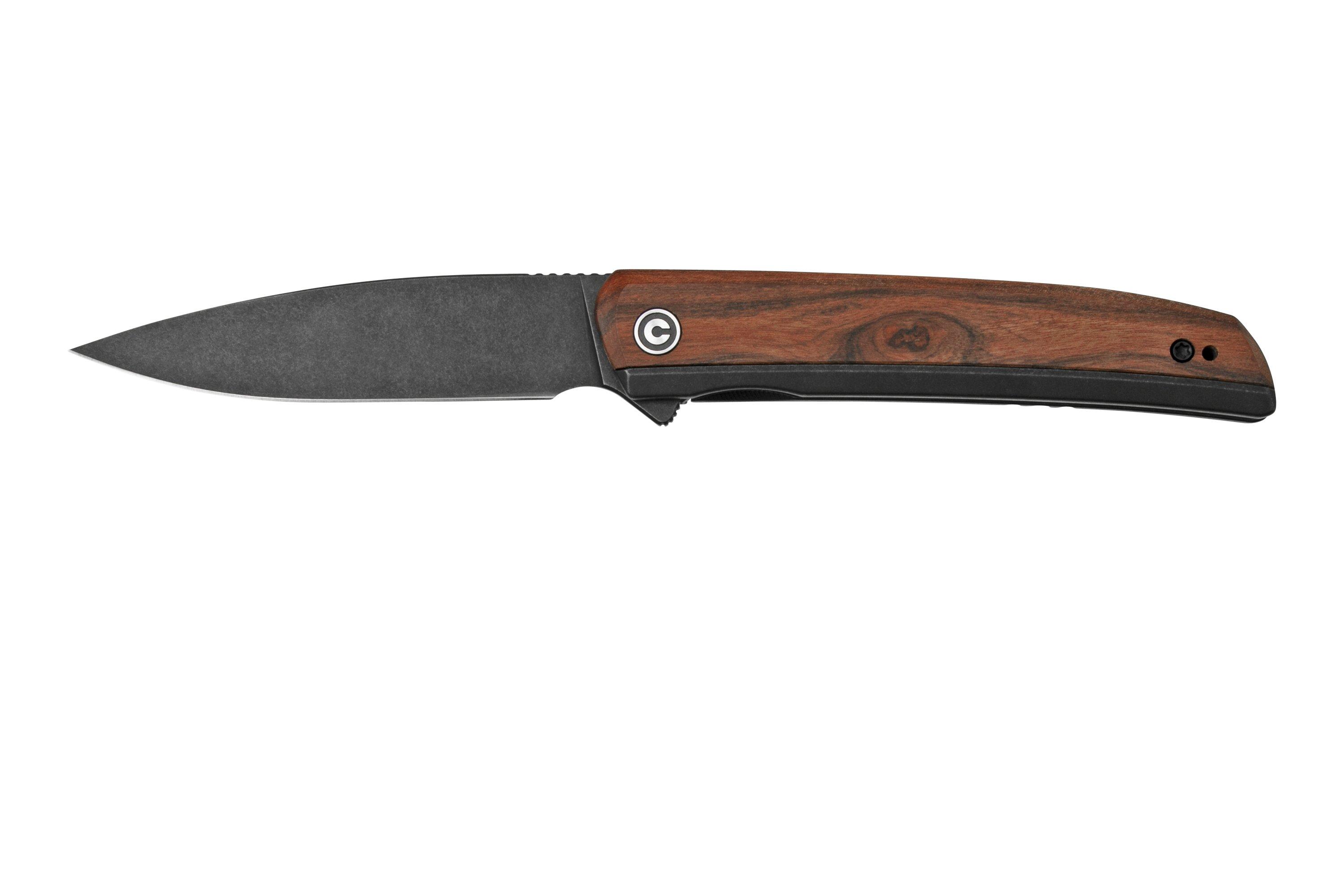 Civivi Savant C20063B-1 black stainless steel/wood, pocket knife ...