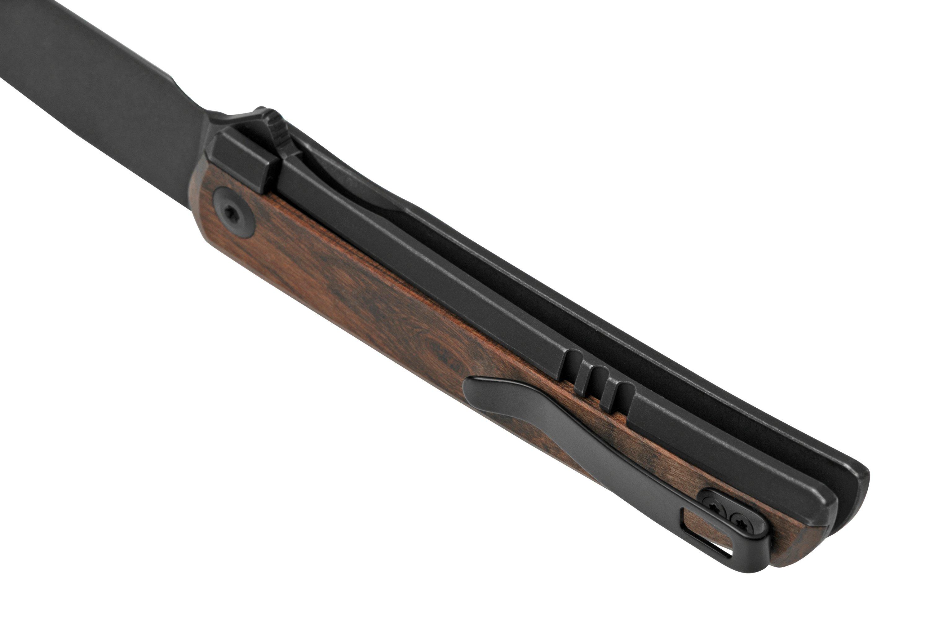 Civivi Savant C20063B-1 black stainless steel/wood, pocket knife ...