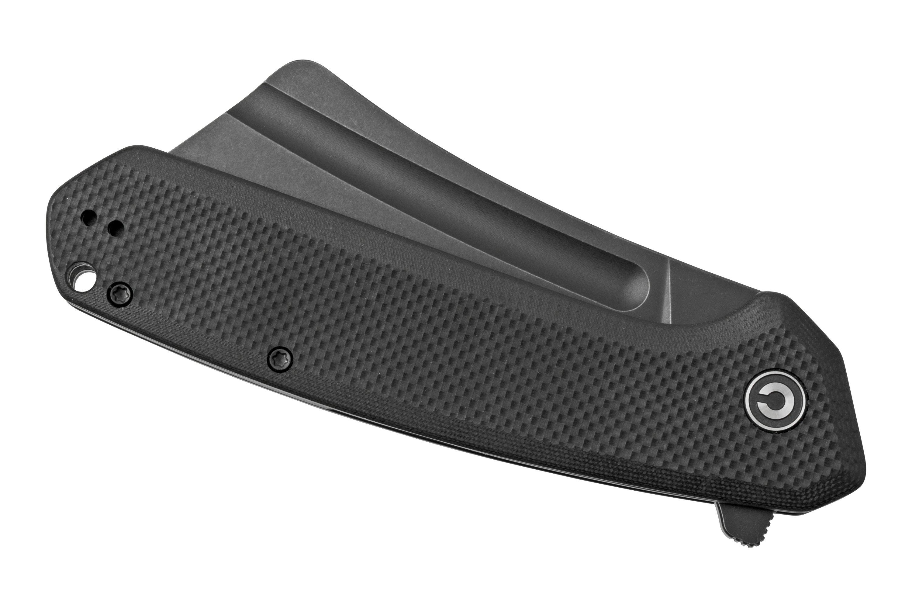 Civivi Bullmastiff C2006D Black G10, Blackwashed pocket knife