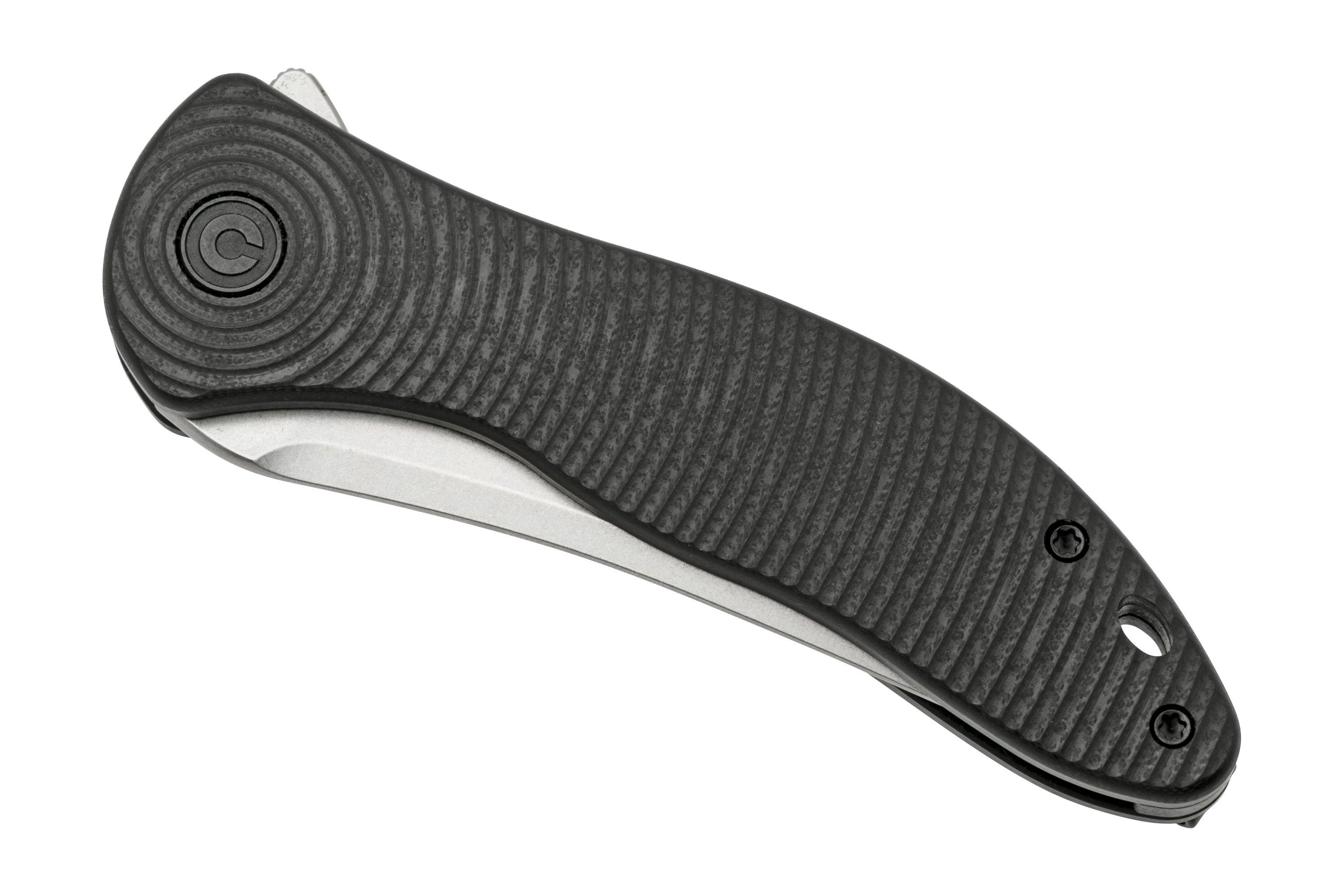 Civivi Synergy 3 C20075A-1 Black G10 pocket knife, Jim O'Young