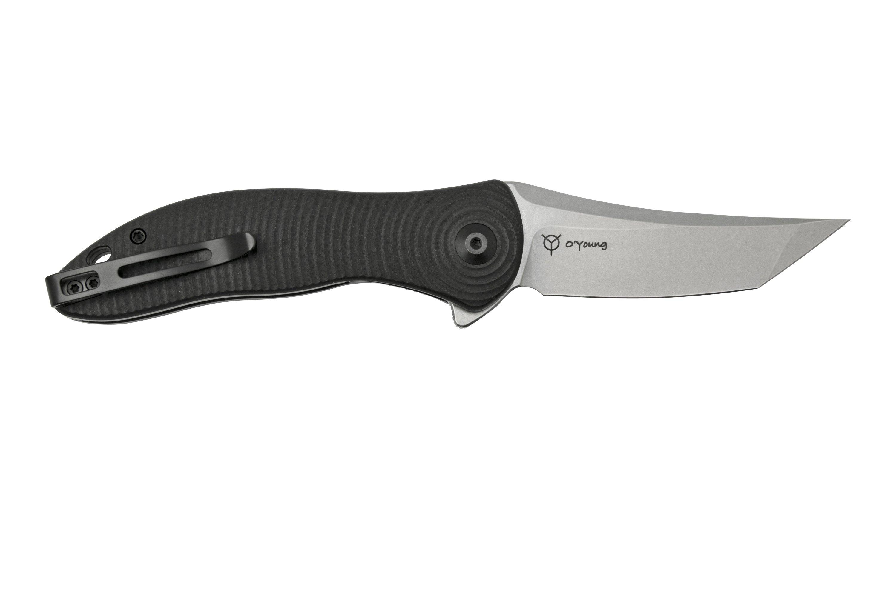 Civivi Synergy 3 Tanto C20075B-1 Black G10 navalha, Jim O'Young design ...
