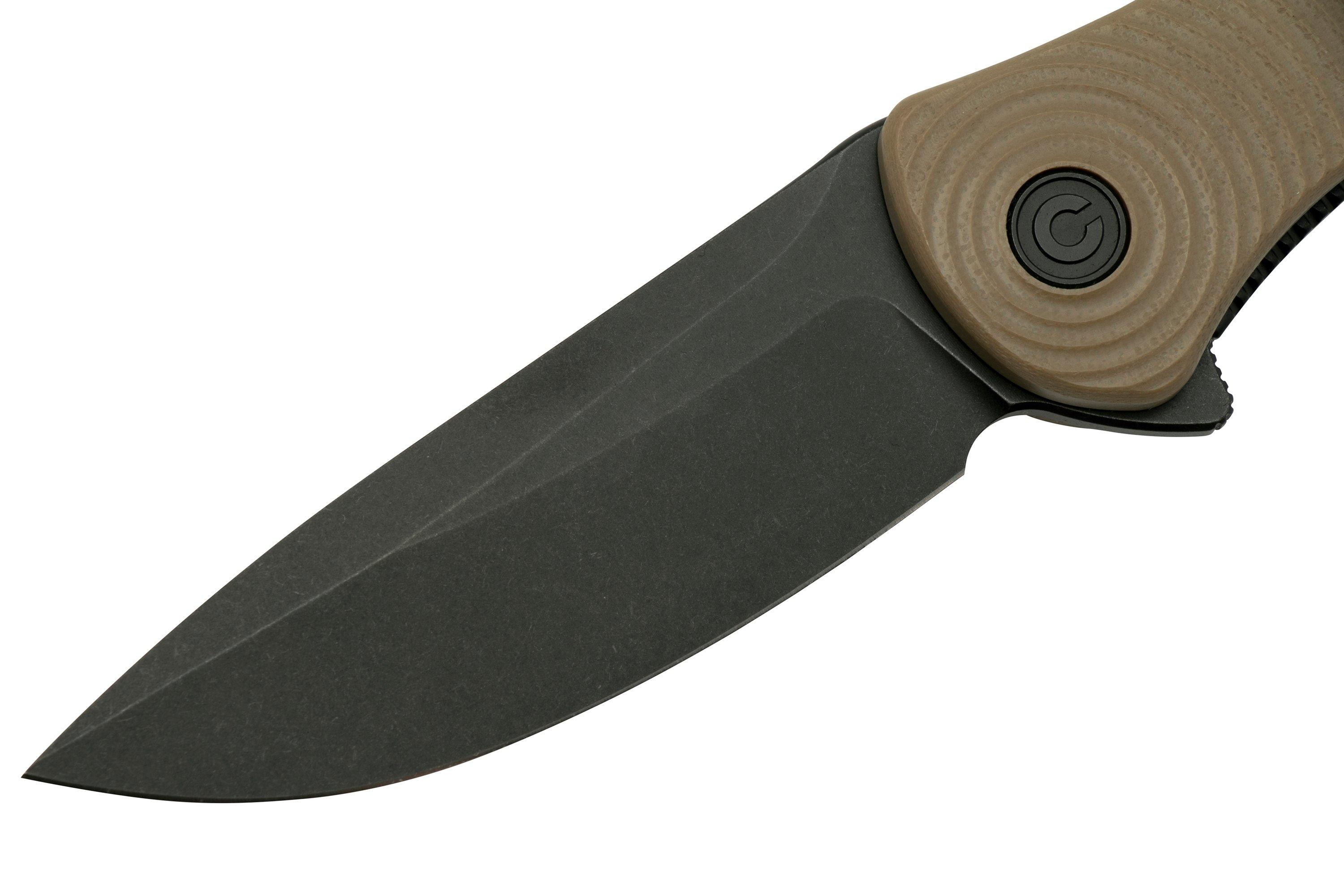 Civivi Synergy 3 C20075D-2 Tan G10, Nitro-V, Taschenmesser, Jim O'Young ...