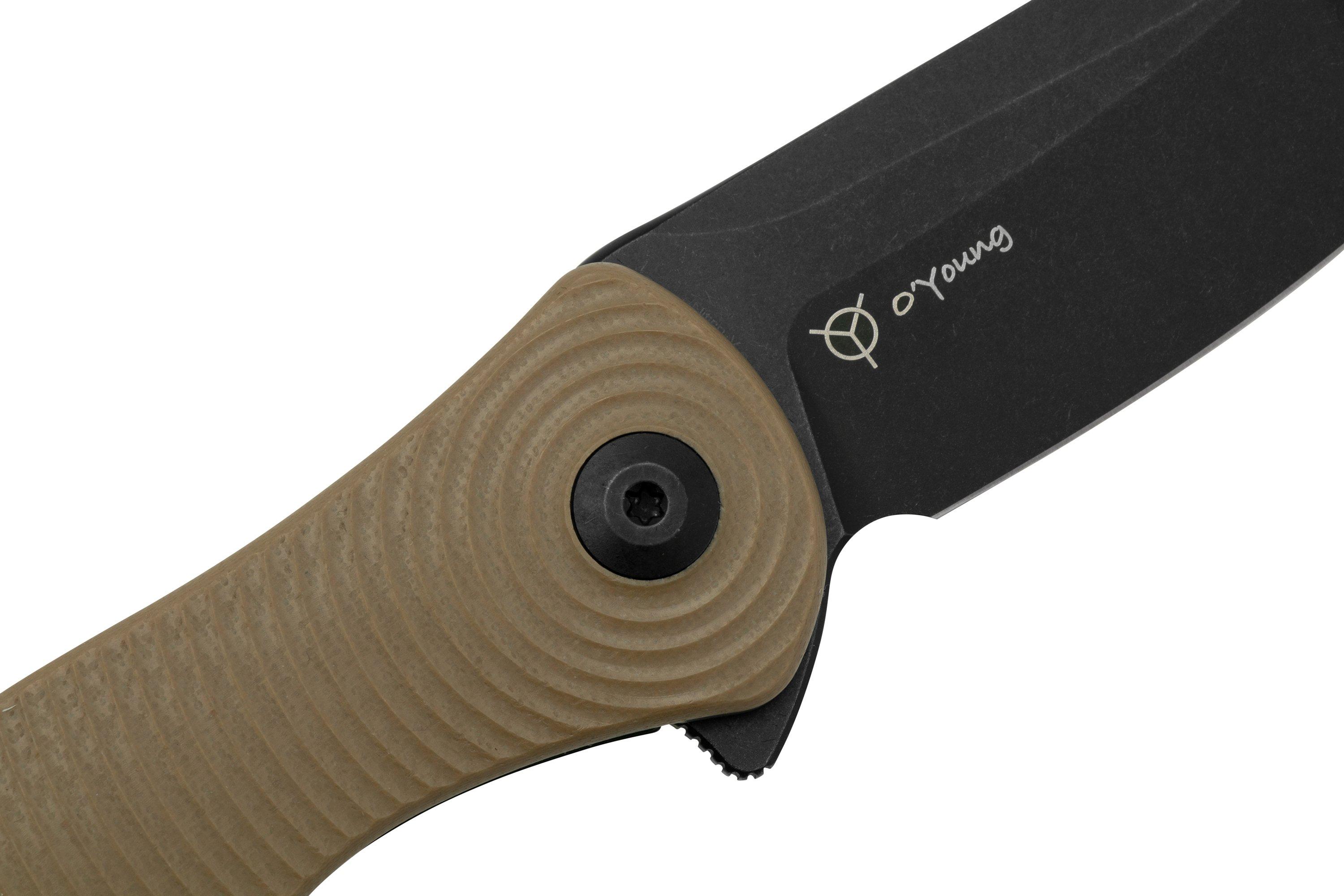 Civivi Synergy 3 C20075D-2 Tan G10, Nitro-V, navalha, Jim O'Young ...
