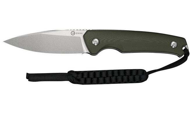 Bild für Civivi Altus Fixed Blade C20076B-1, Stonewashed 14C28N, OD Green G10 Taschenmesser