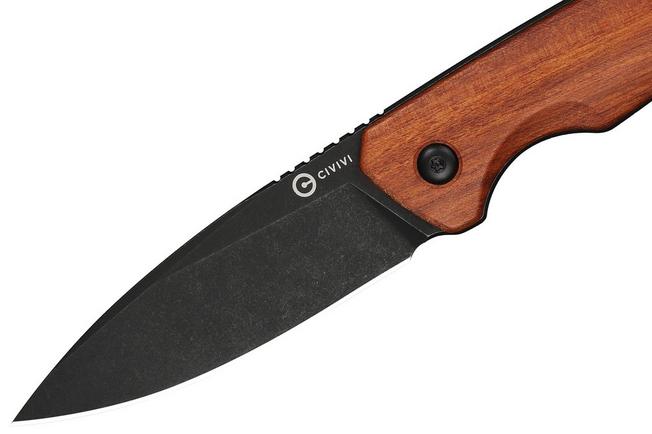 Bild für Civivi Altus Fixed Blade C20076B-3, Blackwashed 14C28N, Guibourtia Wood Taschenmesser
