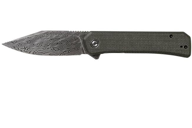 Imagen para Civivi Relic C20077B-DS1 Damascus, Dark Green Micarta navaja