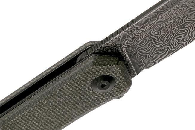 Imagen para Civivi Relic C20077B-DS1 Damascus, Dark Green Micarta navaja