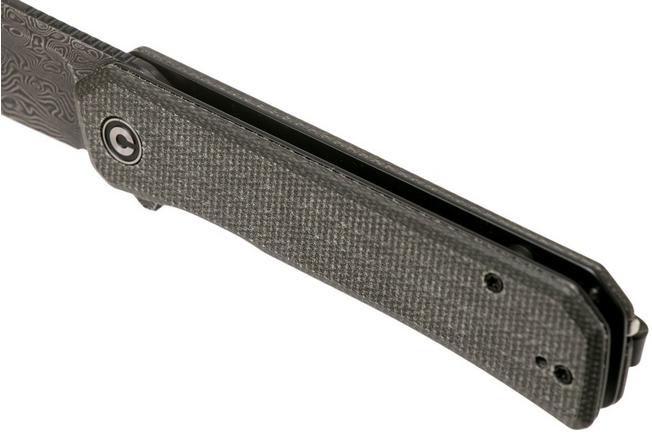 Imagen para Civivi Relic C20077B-DS1 Damascus, Dark Green Micarta navaja