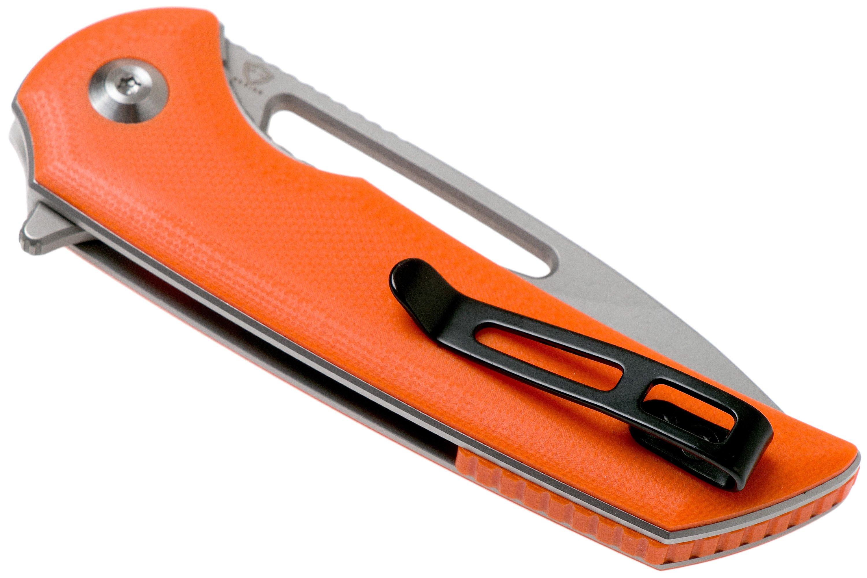 Civivi Odium C2010B Orange G10 zakmes, Ferrum Forge design | Voordelig ...
