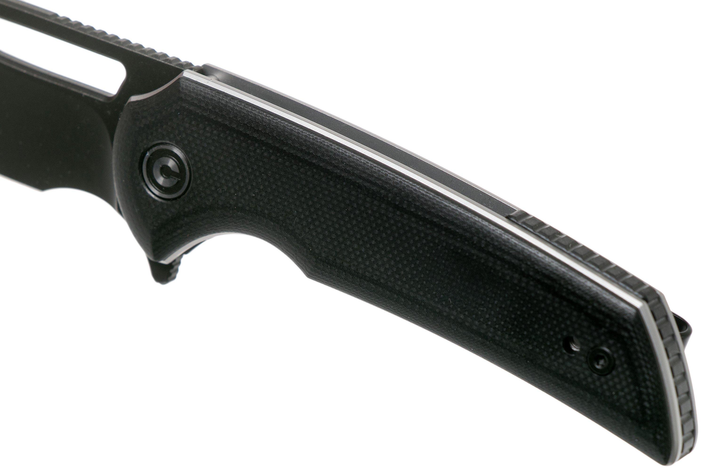 Civivi Odium C2010E Black-Black G10 pocket knife, Ferrum Forge design ...