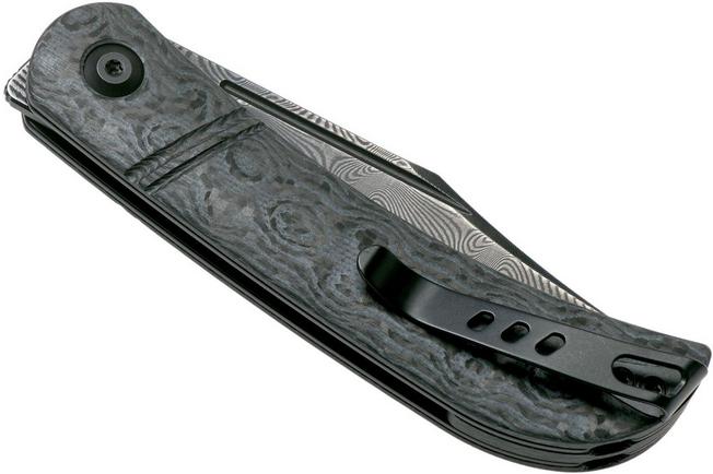 Imagen para Civivi Appalachian Drifter C2015DS-1 Damascus, Grey G10 Rose Carbon fibre cuchillo de caballero