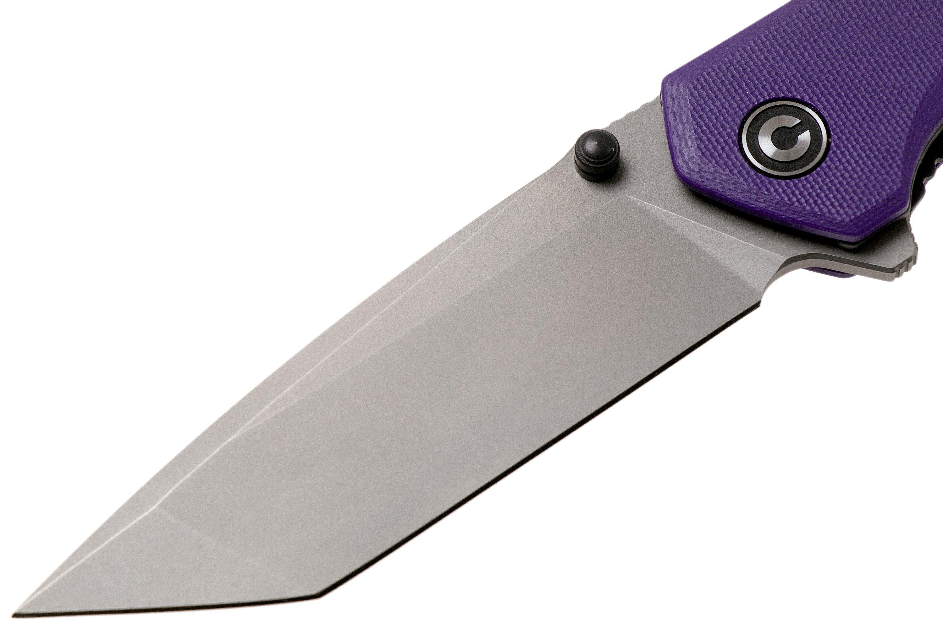 Civivi Brazen C2023A Tanto Lila, Stonewashed Taschenmesser | Günstiger ...