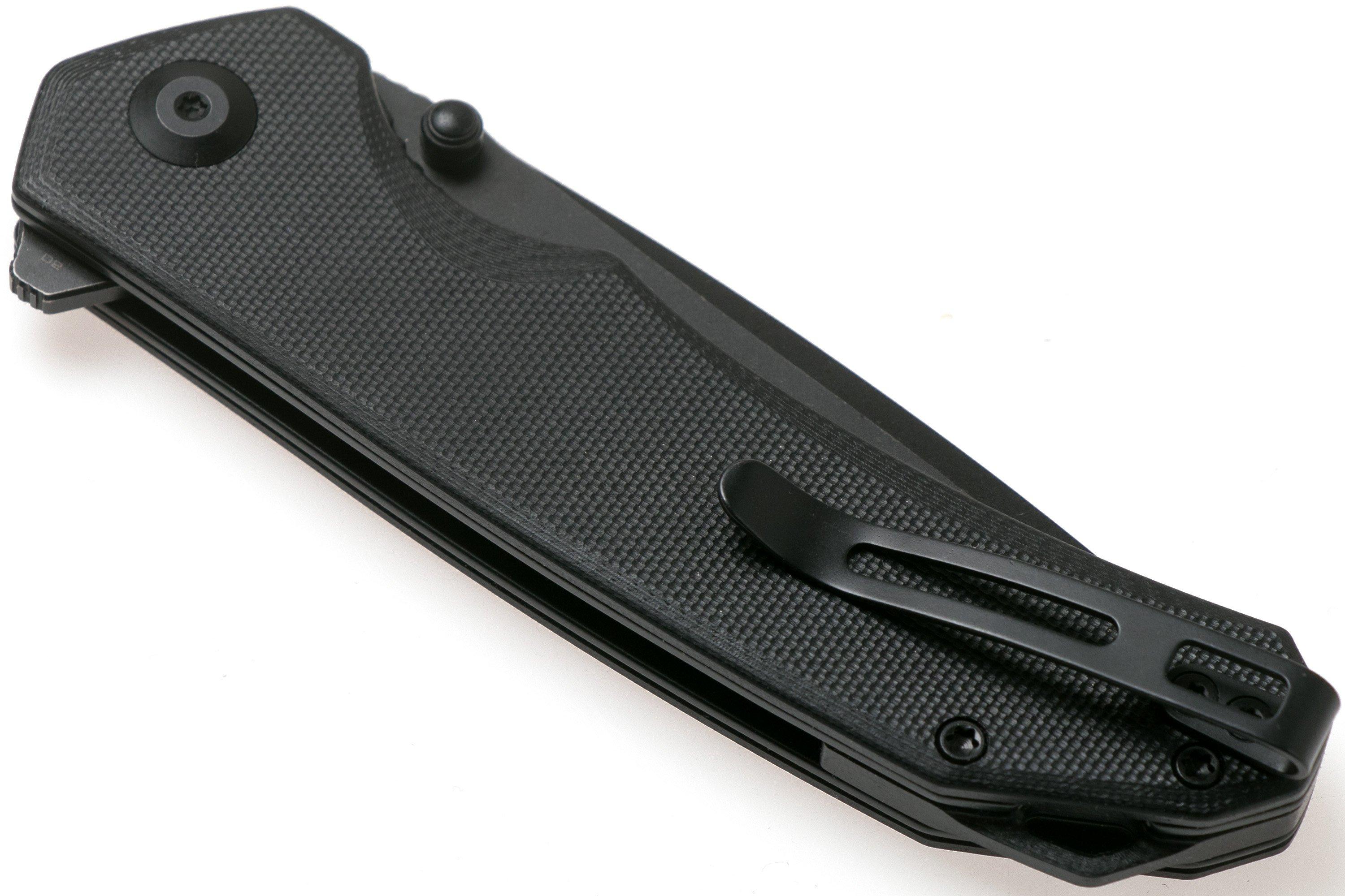 Civivi Brazen C2023C Tanto Black, Blackwashed pocket knife ...