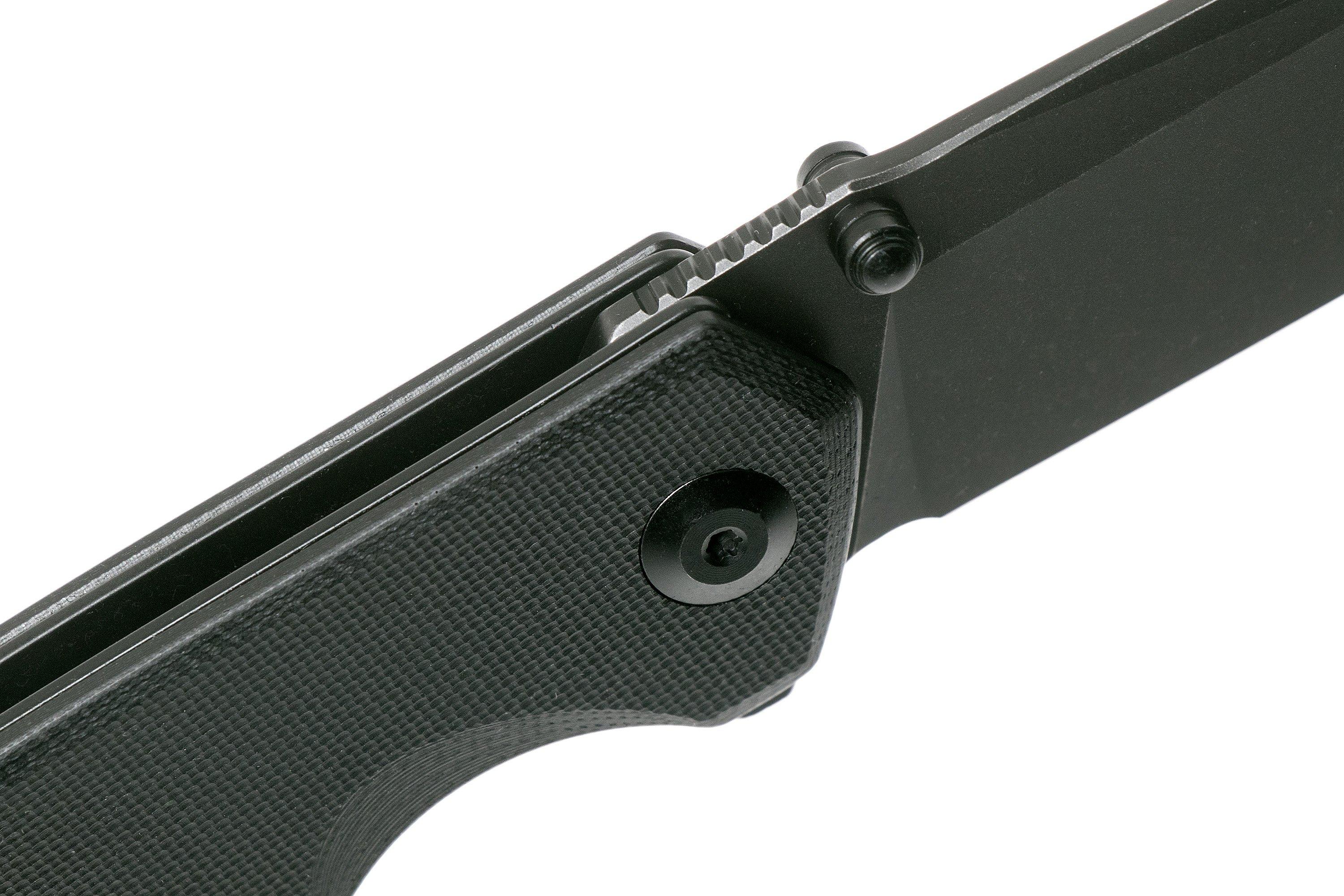 Civivi Brazen C2023C Tanto Black, Blackwashed pocket knife ...