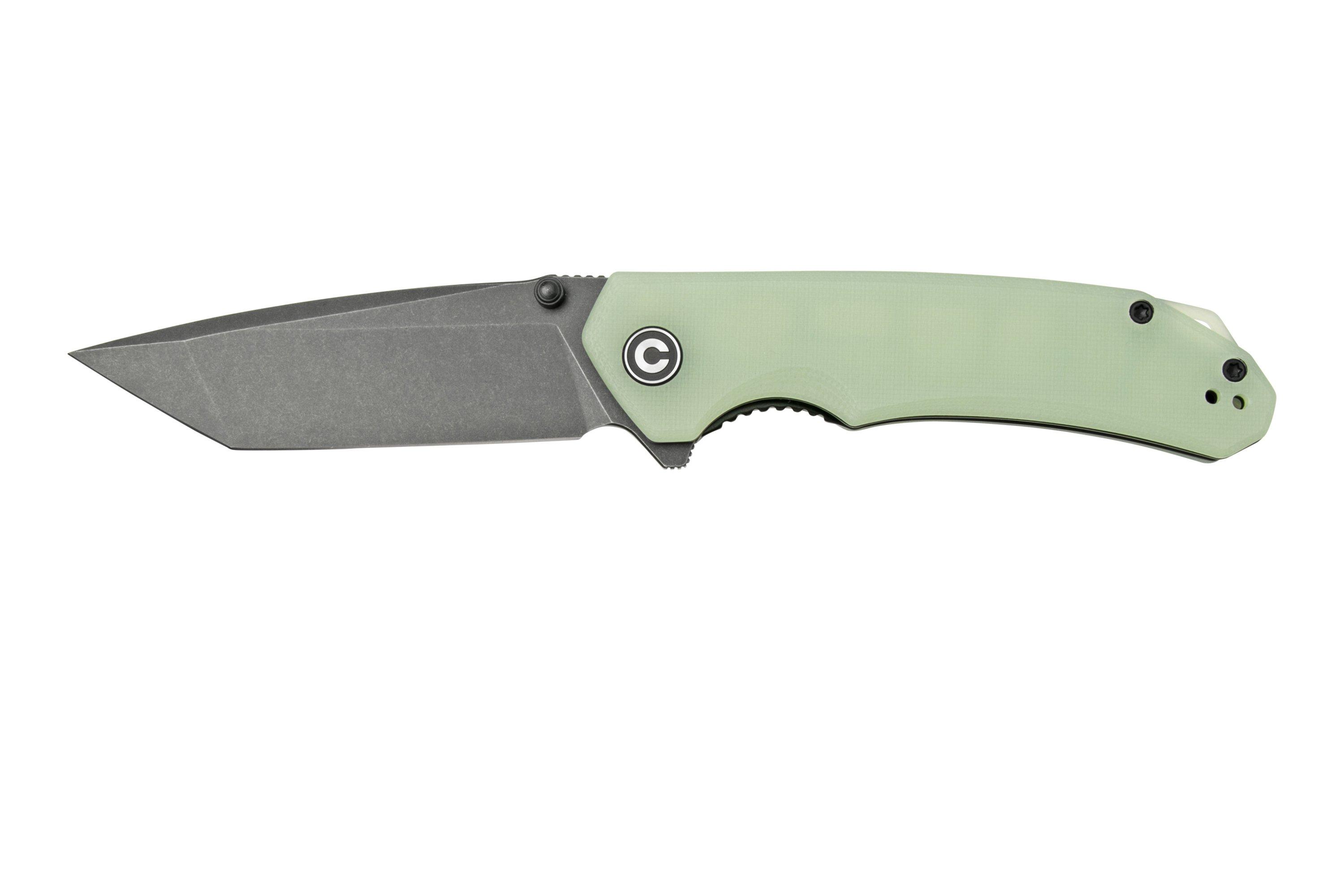 Civivi Brazen C2023A Tanto Natural G10, Blackwashed pocket knife ...