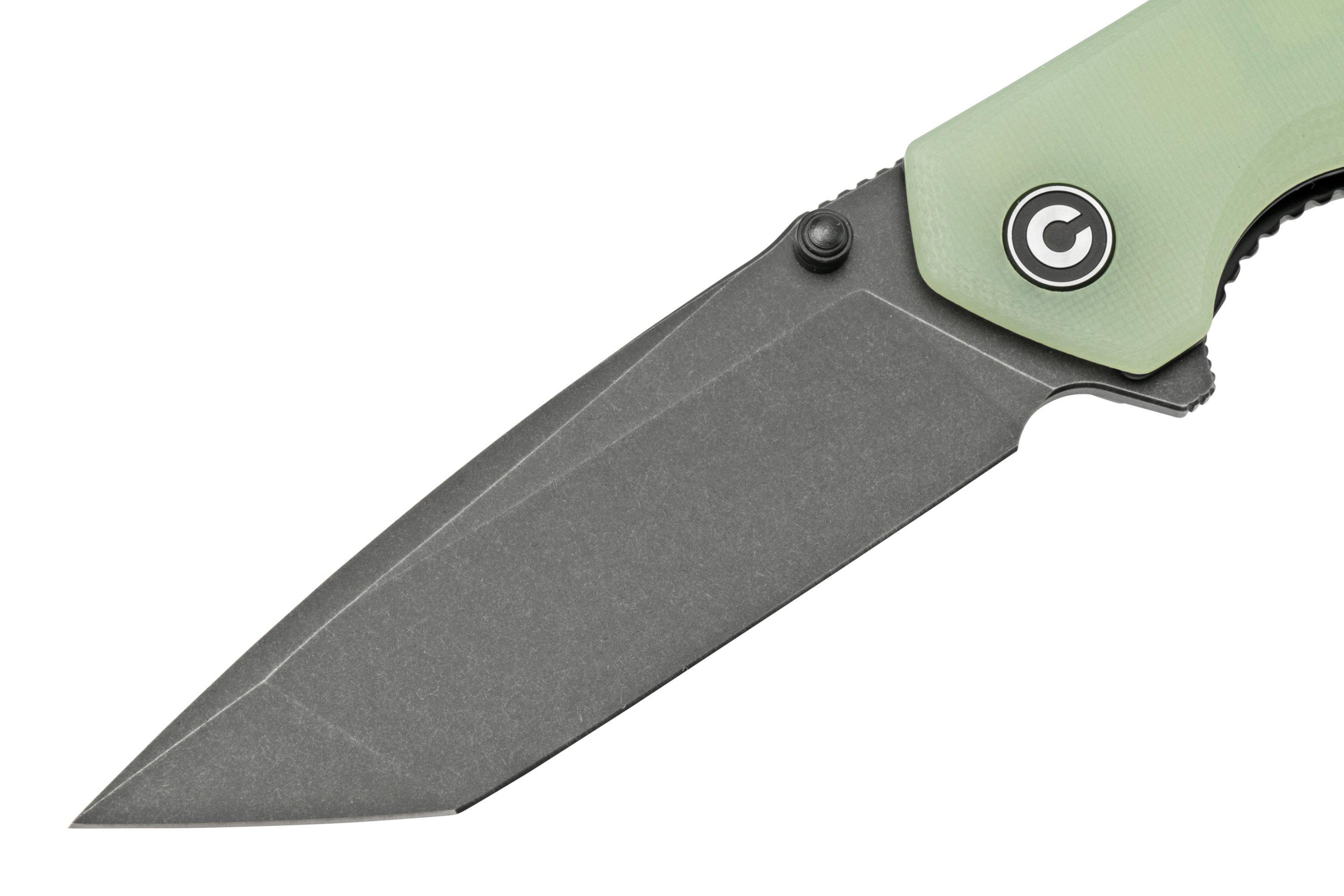 Civivi Brazen C2023A Tanto Natural G10, Blackwashed pocket knife ...
