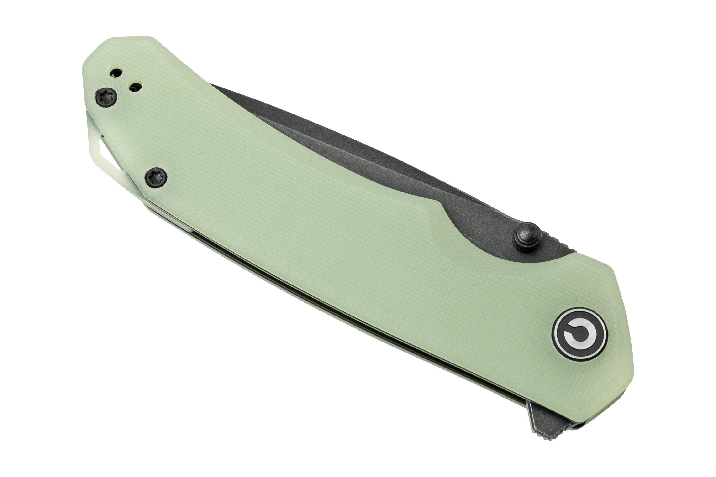 Civivi Brazen C2023A Tanto Natural G10, Blackwashed pocket knife ...