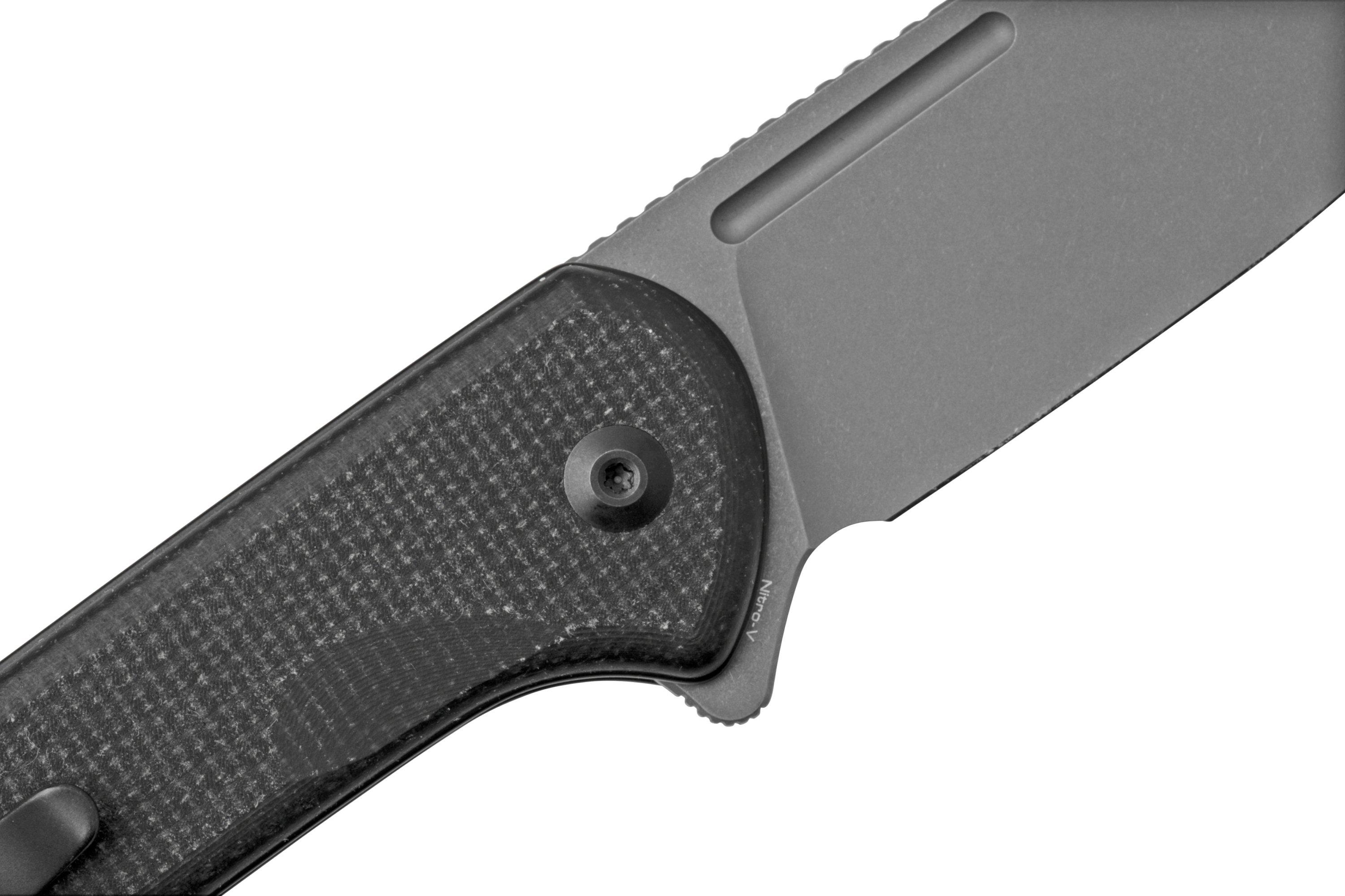 Civivi Conspirator C210061 Black Micarta, Stonewashed pocket knife