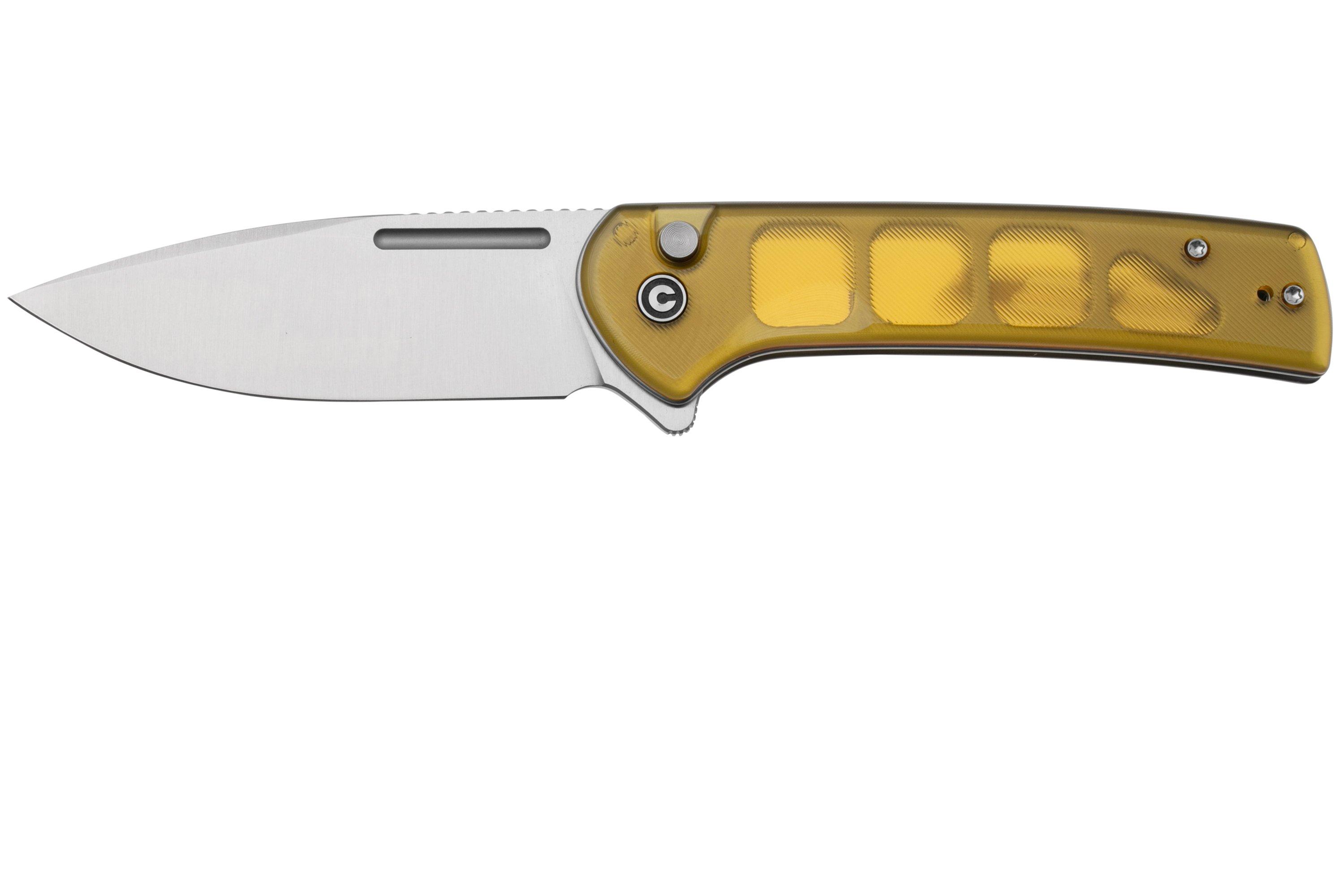 Civivi Conspirator C210065 Satin NitroV, Polished Ultem, pocket knife Advantageously