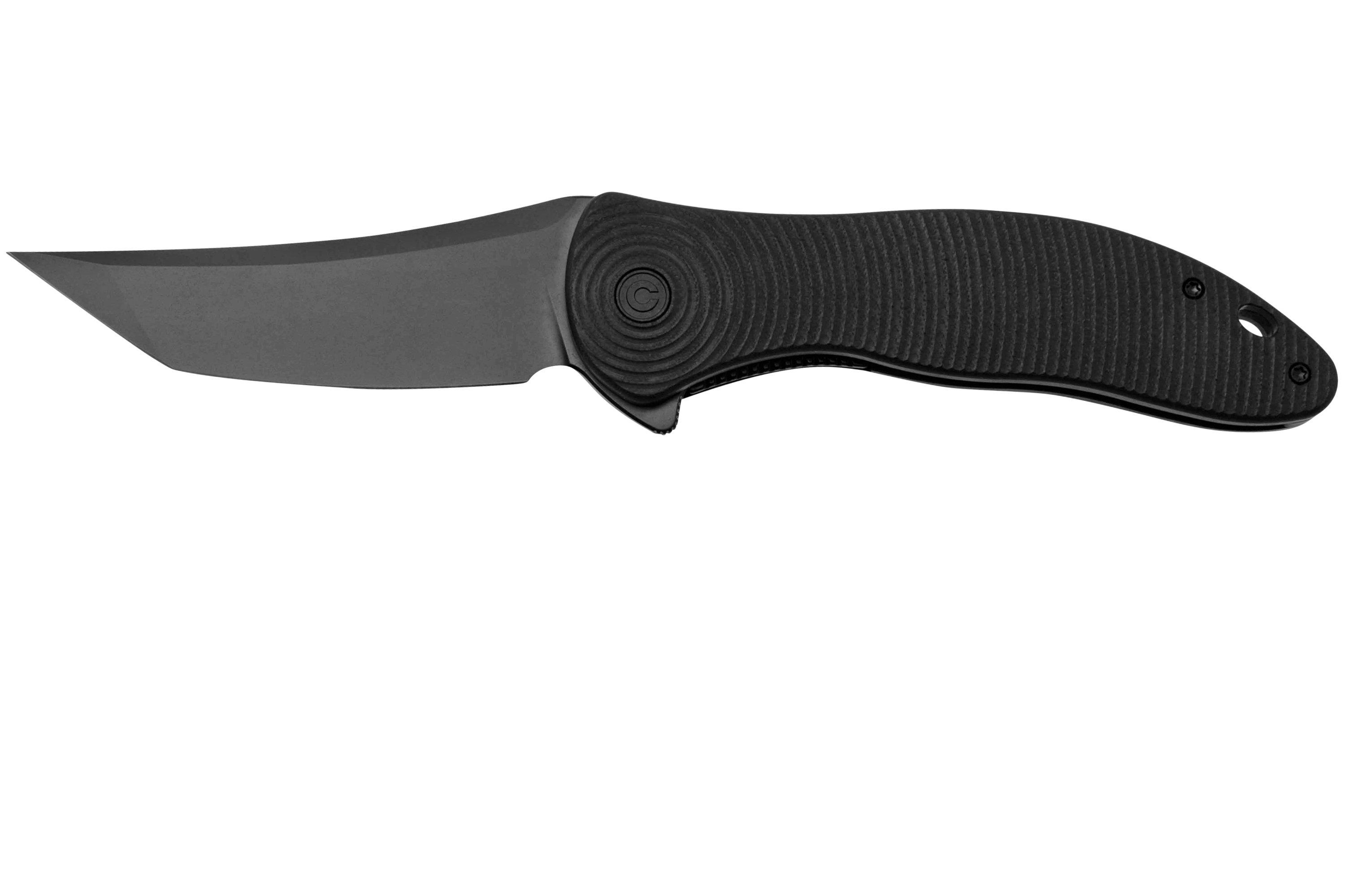 Civivi Synergy 4 C21018B1 Black G10, NitroV Blade Black, pocket knife