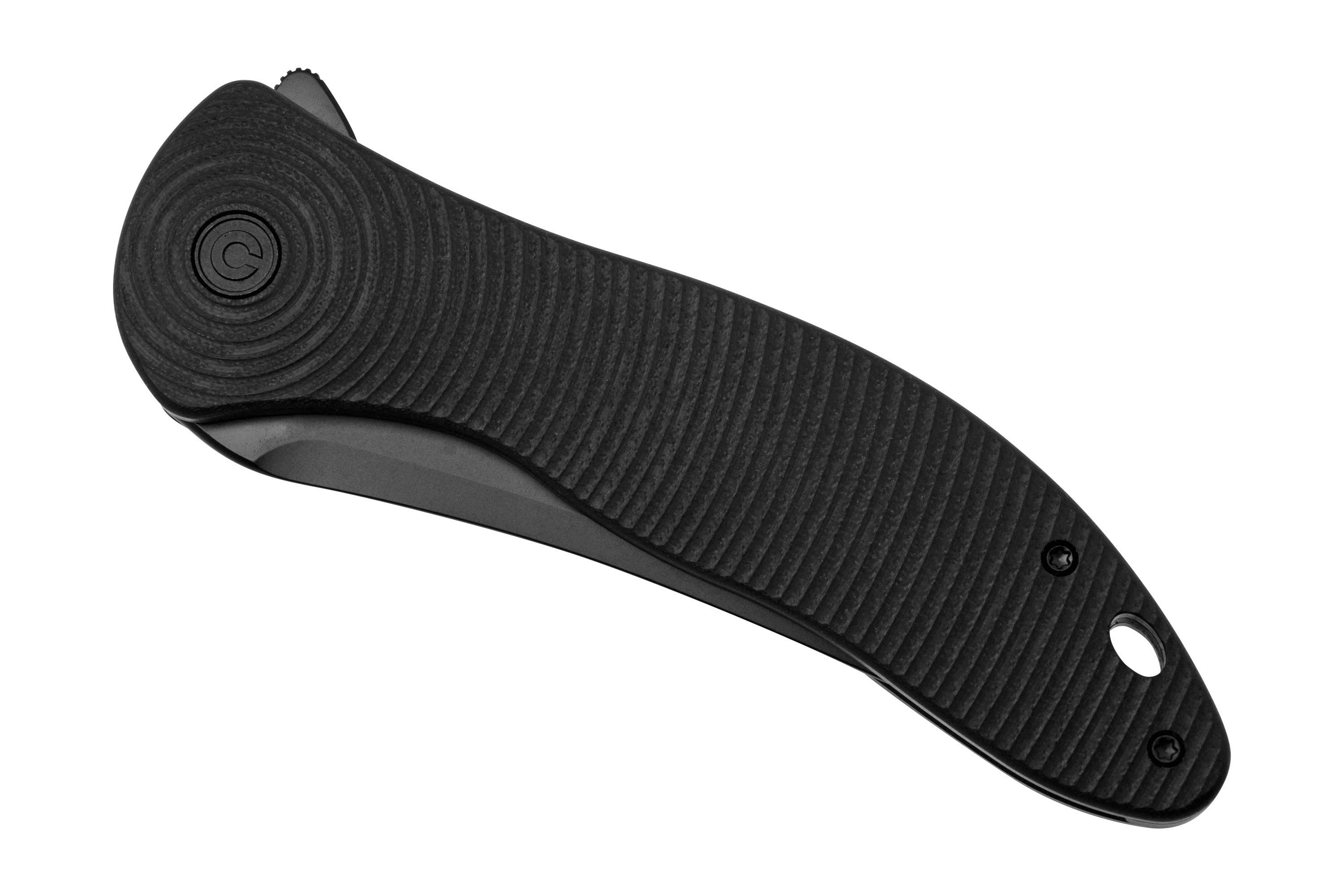 Civivi Synergy 4 C21018B1 Black G10, NitroV Blade Black, pocket knife